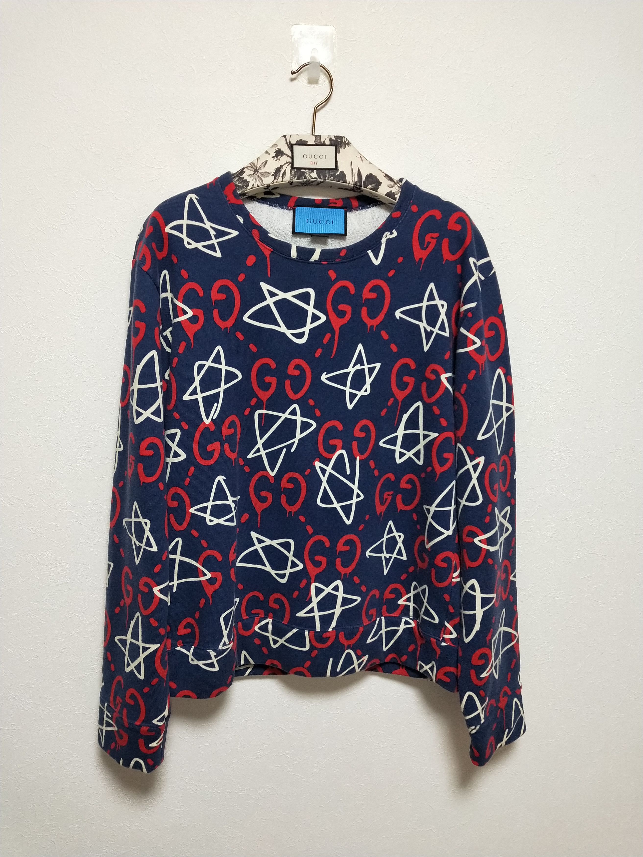 Guccighost star bomber jacket hotsell
