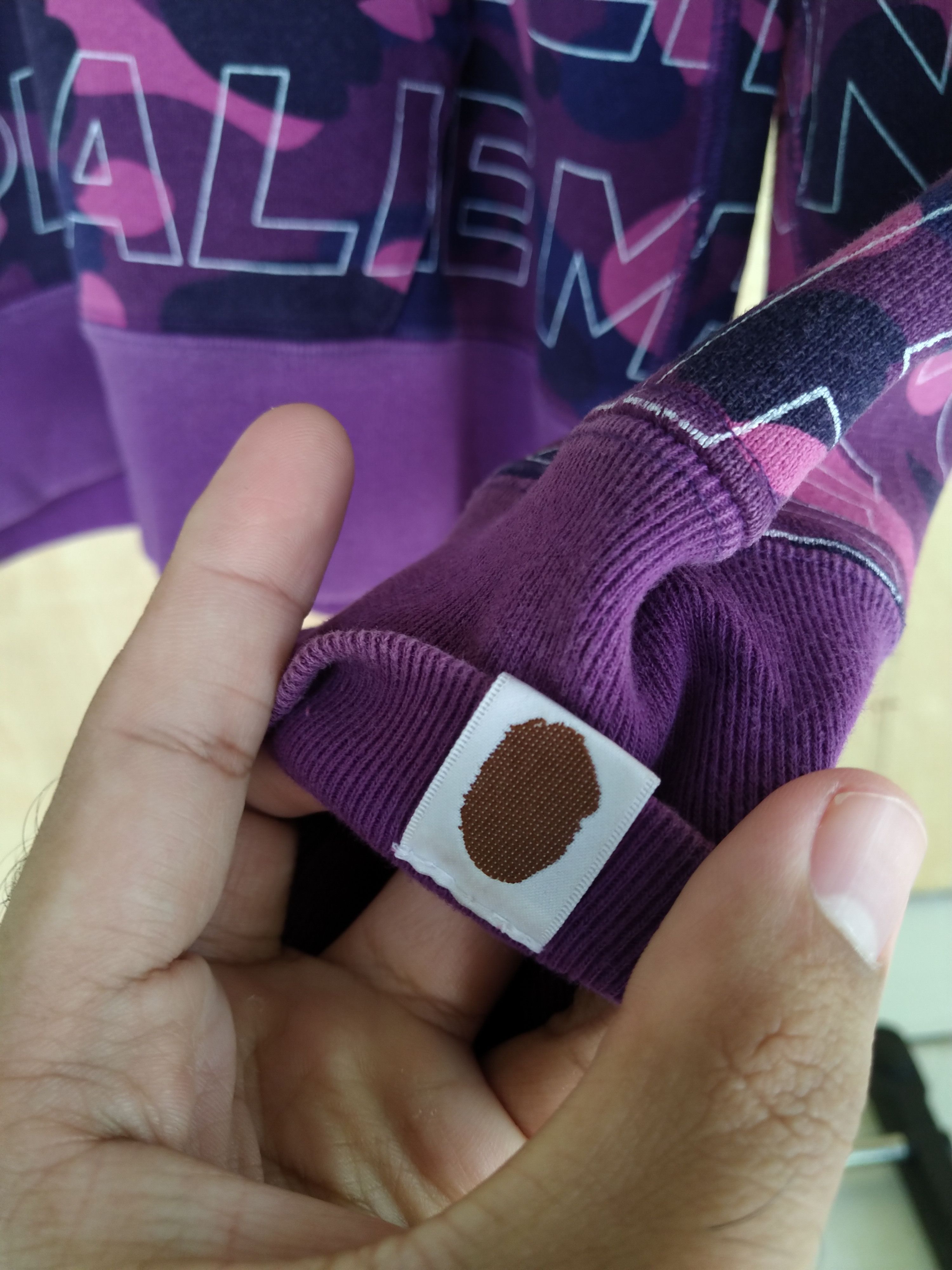 Bape Shark Hoodie Bape Purple Camo Size US L / EU 52-54 / 3 - 12 Thumbnail