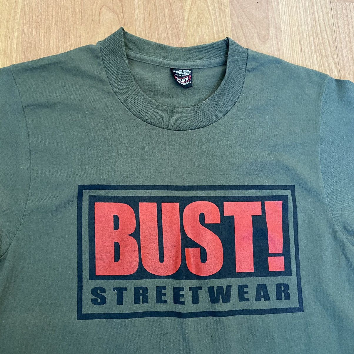 Vintage Vintage Bust Streetwear Logo T-Shirt Size US XS / EU 42 / 0 - 2 Preview
