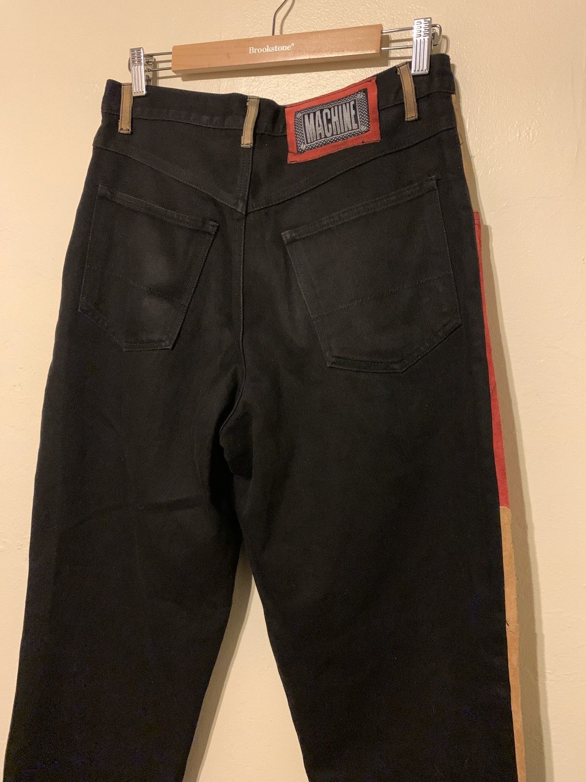 Other *RARE* Machine Paneled Microfiber/Suede Paneled Pants -Sz 32 Size US 32 / EU 48 - 3 Thumbnail