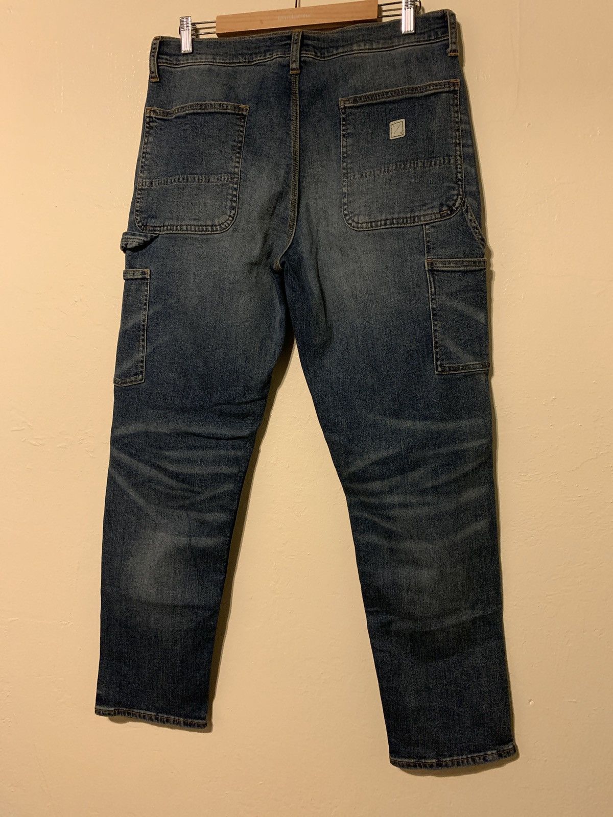 American Eagle Outfitters *RARE* Brand New AEO Distressed Double-Knee Cargo Jeans - 32 Size US 32 / EU 48 - 3 Thumbnail