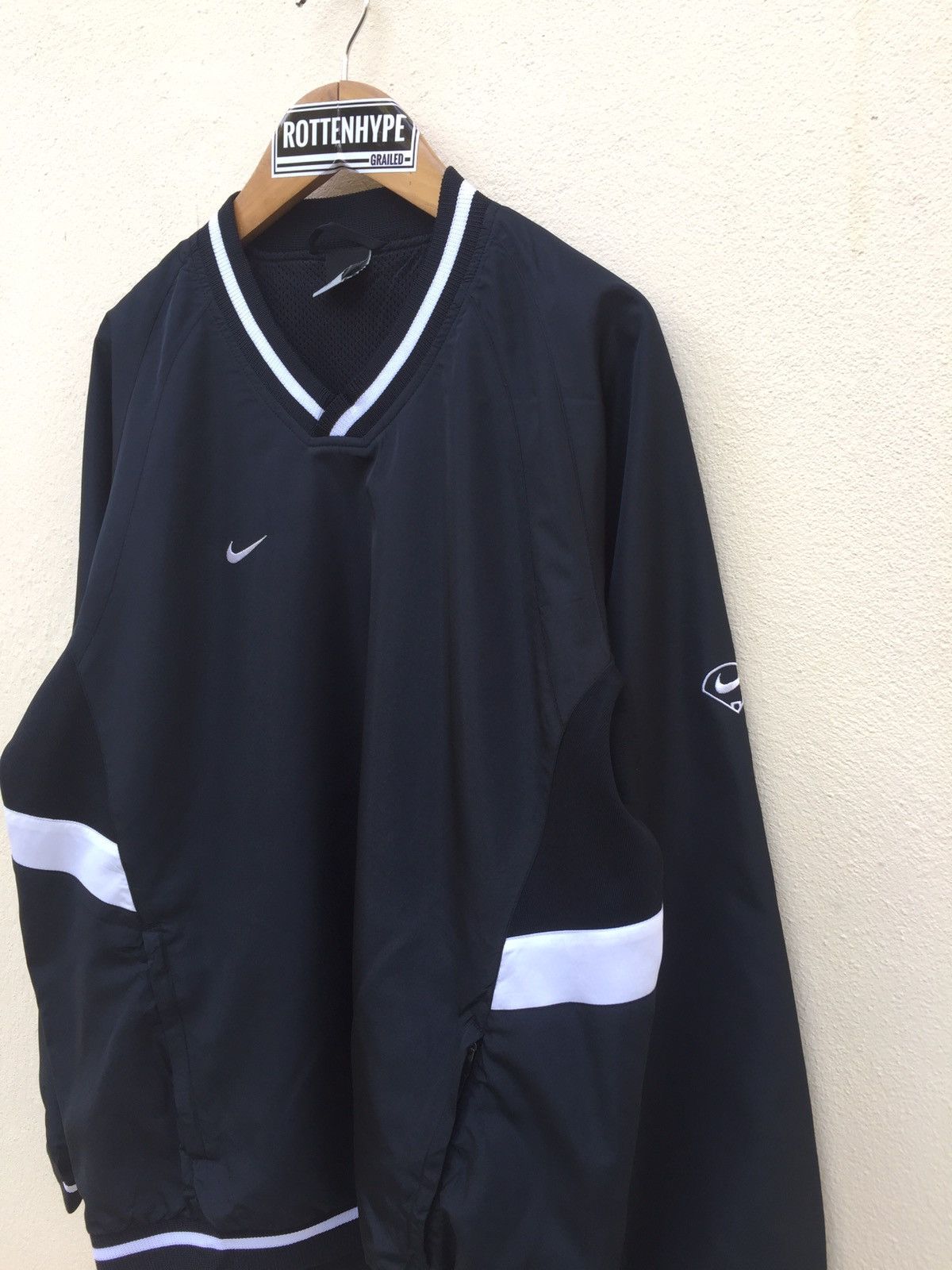 Nike Nike embroidery two layer nylon pullover Size US M / EU 48-50 / 2 - 2 Thumbnail