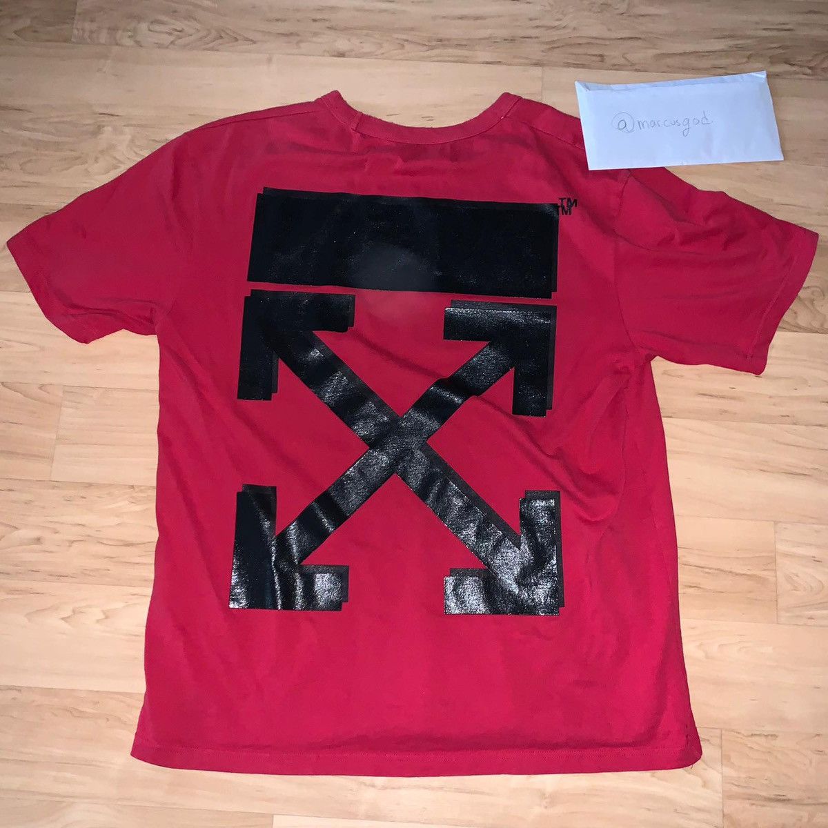 Champion × Off-White Champion Tee Size US S / EU 44-46 / 1 - 2 Thumbnail