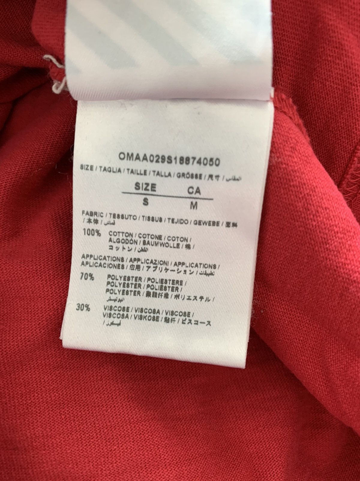 Champion × Off-White Champion Tee Size US S / EU 44-46 / 1 - 6 Thumbnail