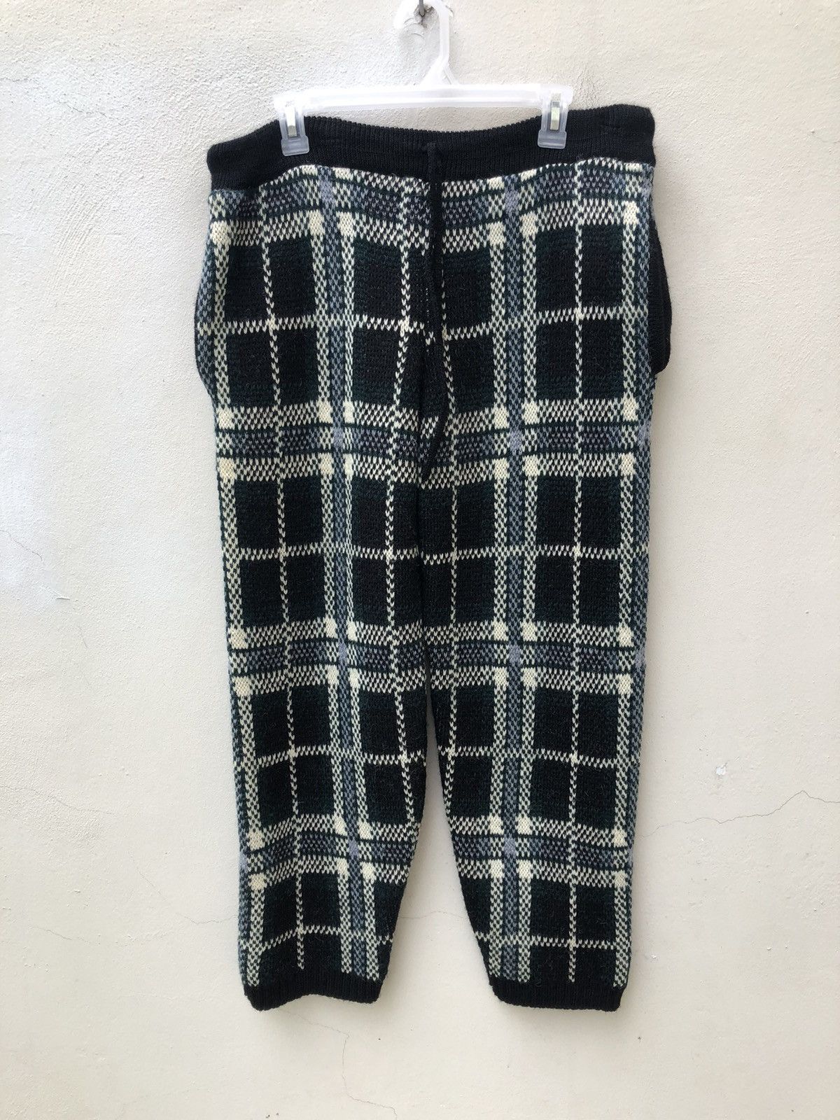 Highland 2000 Highland 2000 England Checks Stretchable Wool Trouser Pant Size US 36 / EU 52 - 1 Thumbnail