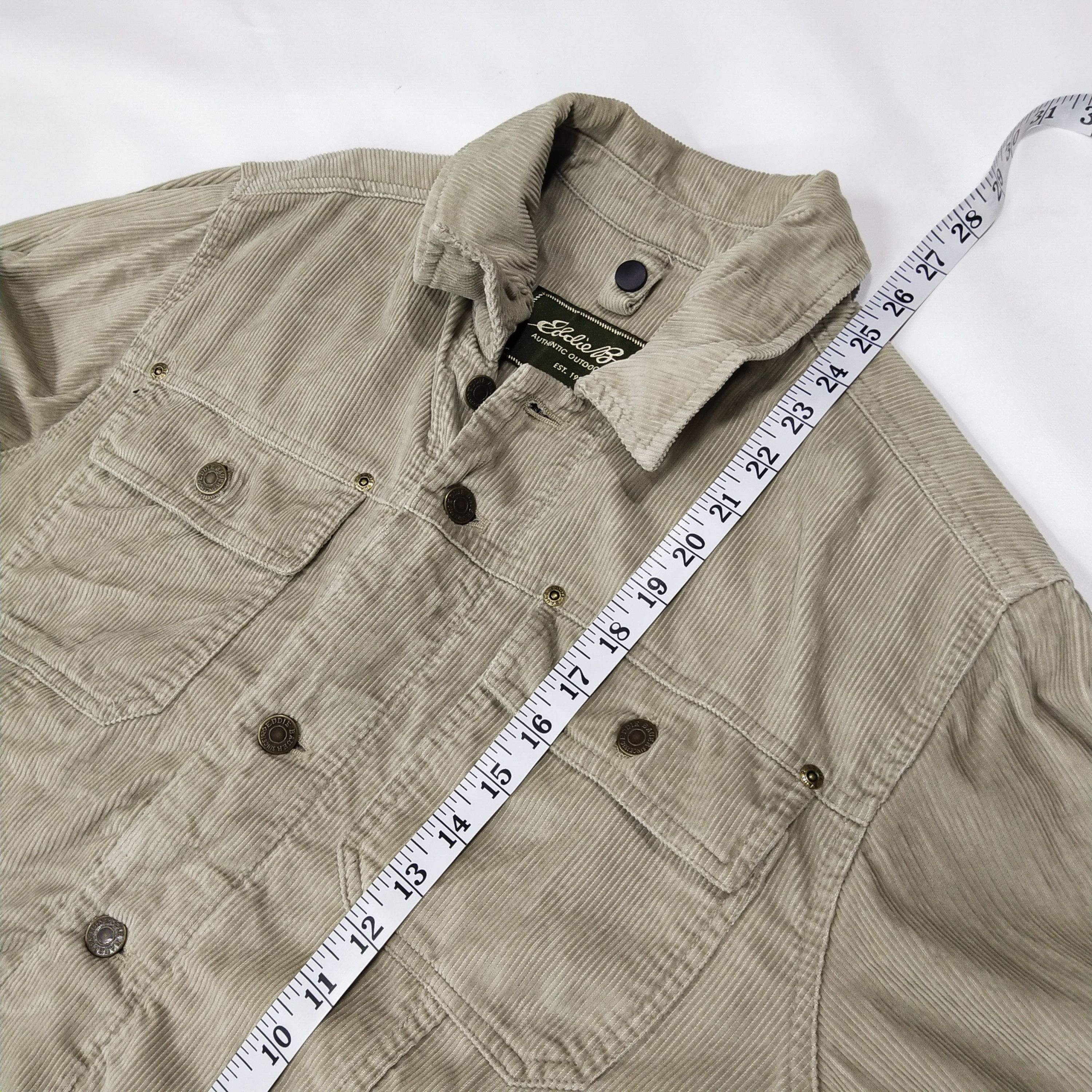 Eddie Bauer × Japanese Brand Eddie Bauer Corduroy Denim Jacket Size US M / EU 48-50 / 2 - 12 Thumbnail