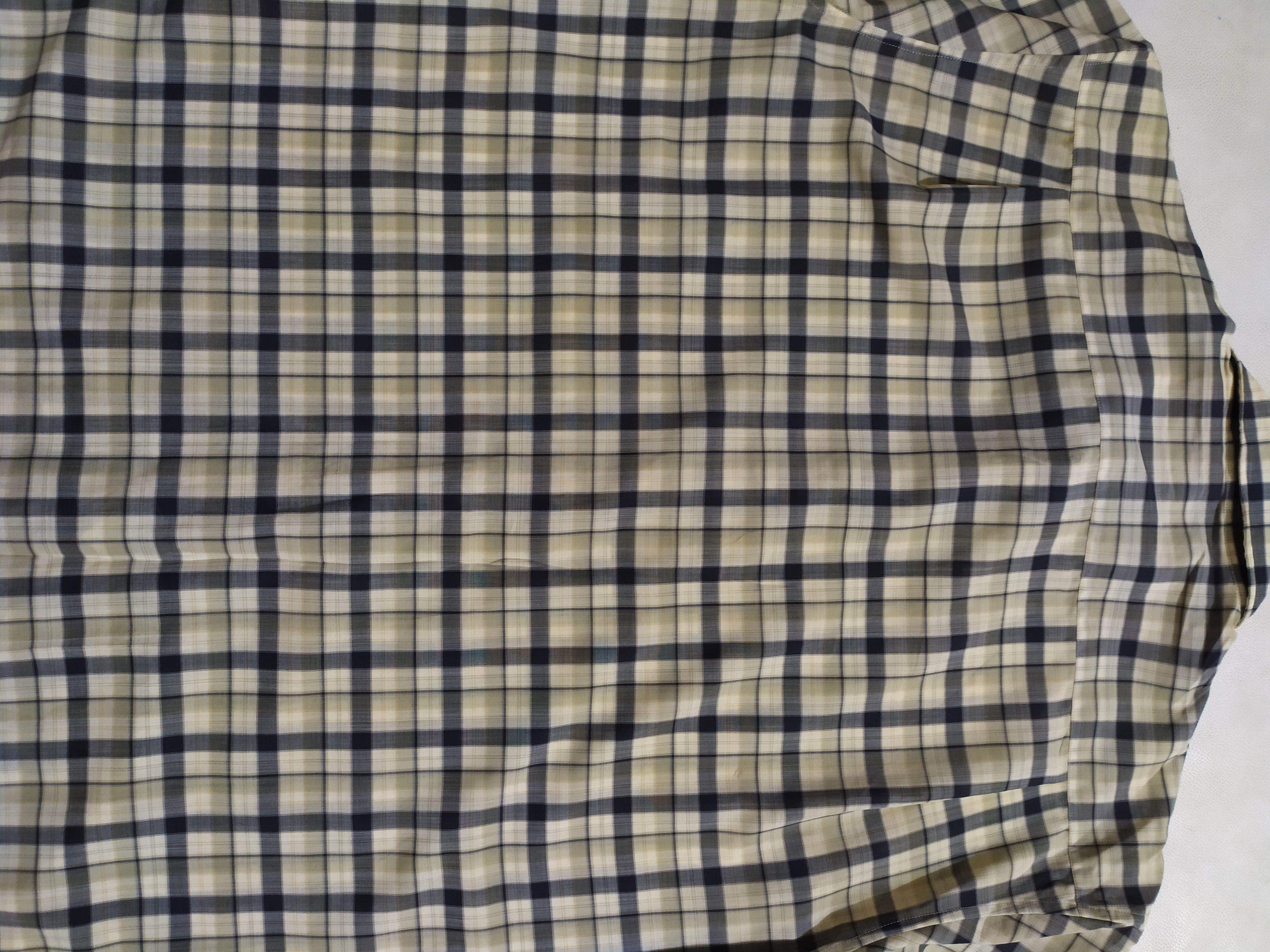 Vintage × Yves Saint Laurent Vintage YSL Check Shirt Size US L / EU 52-54 / 3 - 5 Thumbnail