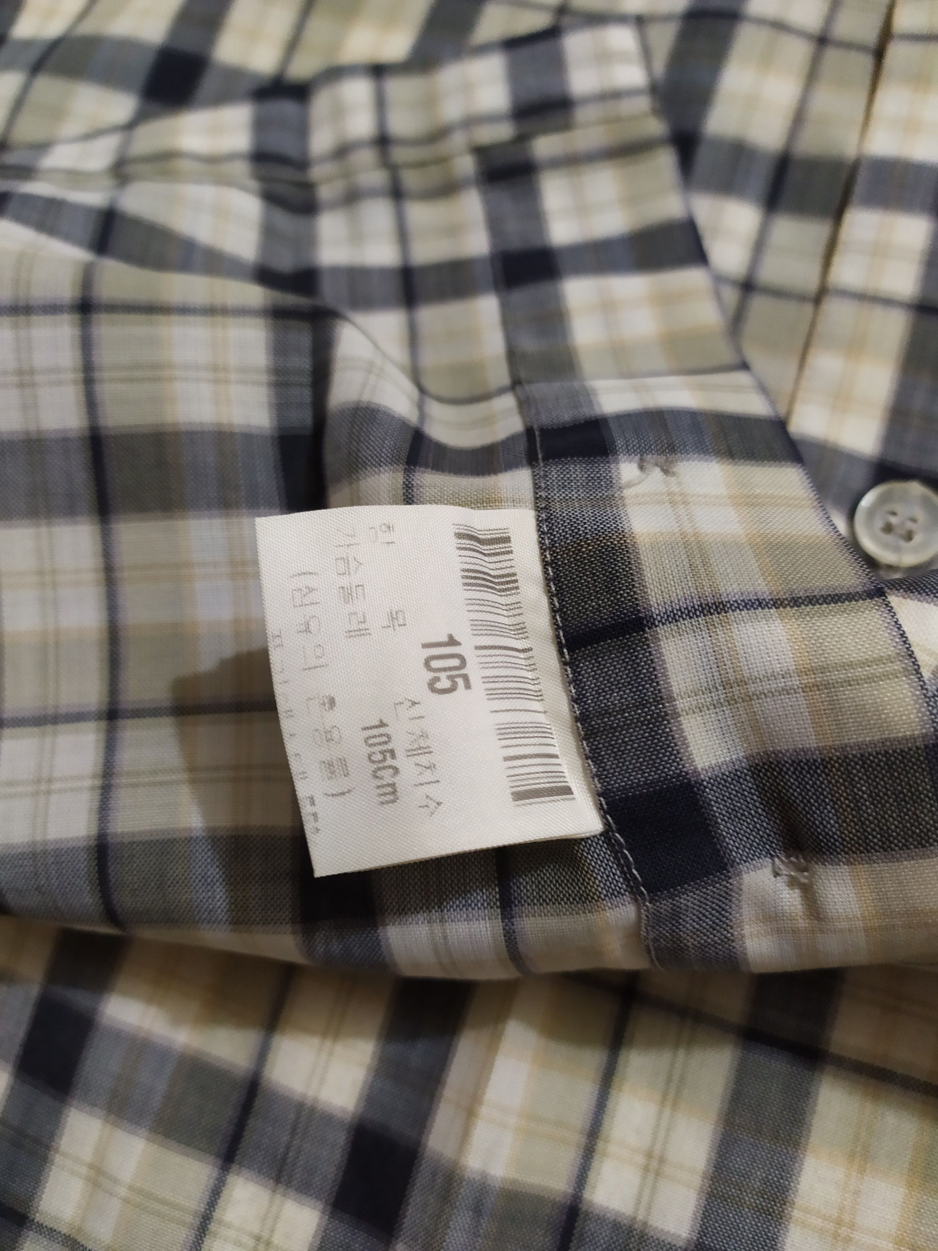 Vintage × Yves Saint Laurent Vintage YSL Check Shirt Size US L / EU 52-54 / 3 - 7 Thumbnail