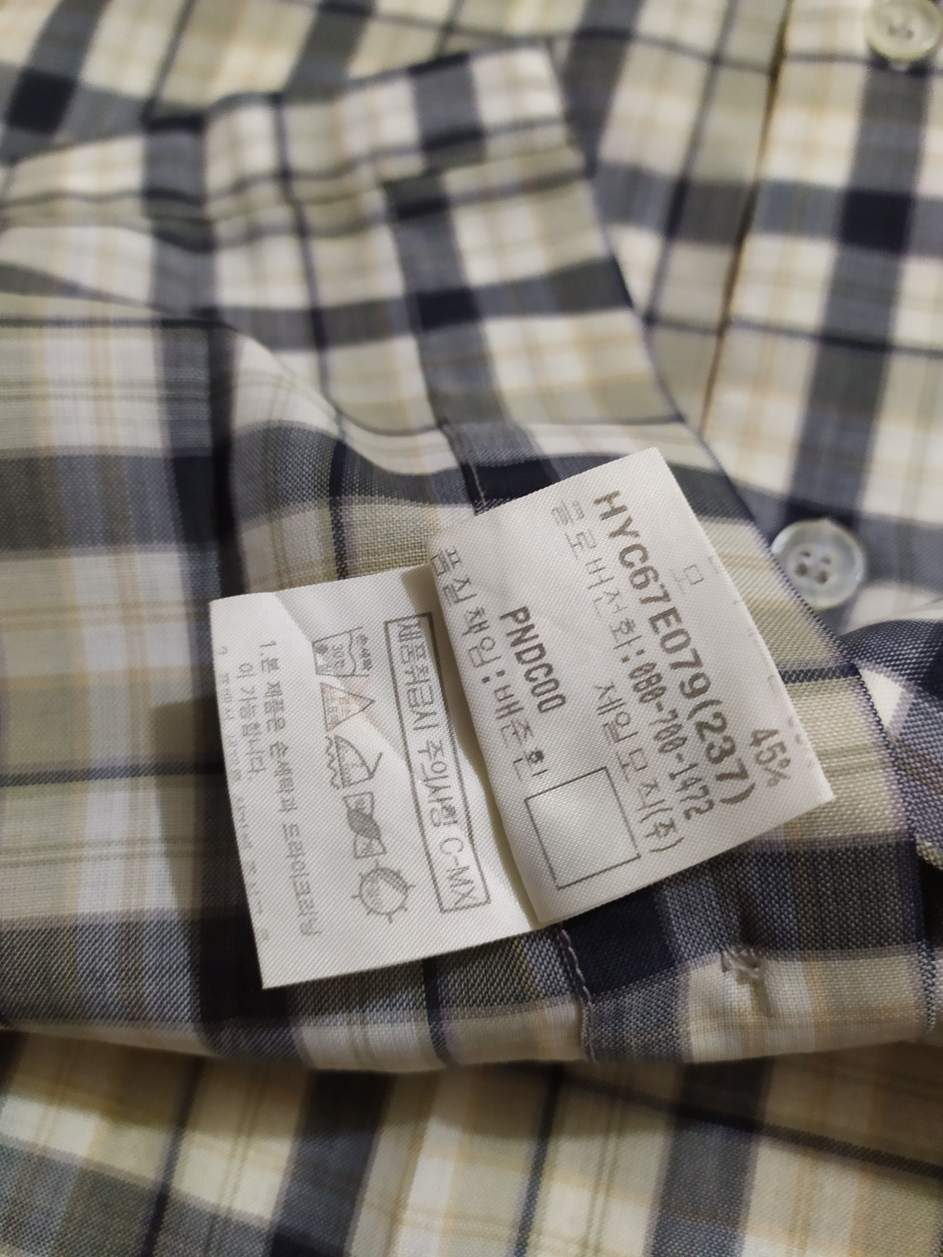 Vintage × Yves Saint Laurent Vintage YSL Check Shirt Size US L / EU 52-54 / 3 - 8 Thumbnail