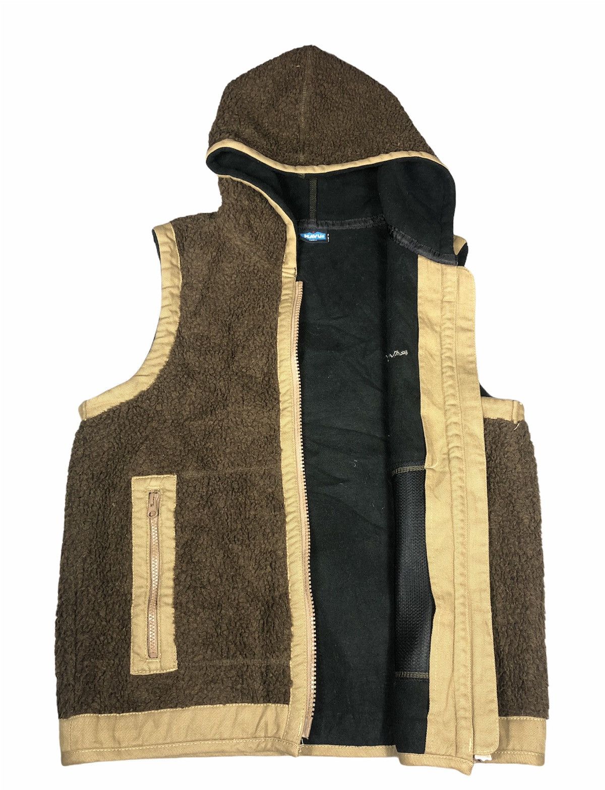 KAVU KAVU Fleece Hooded Vest Size US S / EU 44-46 / 1 - 4 Thumbnail