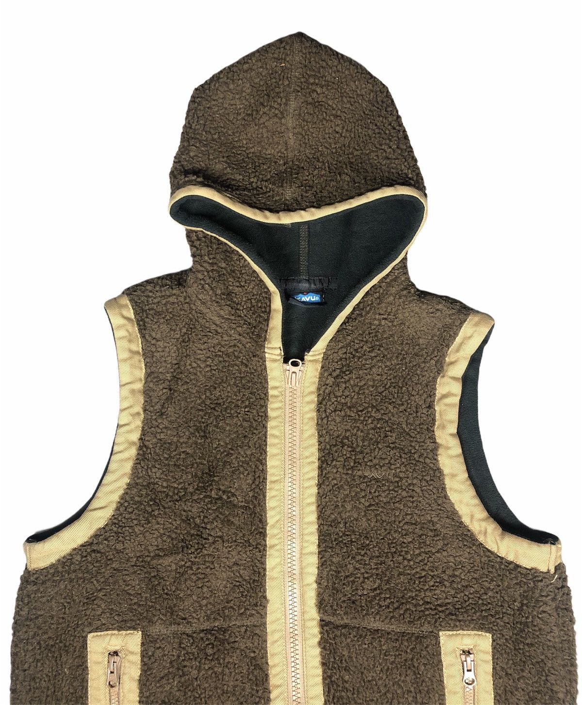 KAVU KAVU Fleece Hooded Vest Size US S / EU 44-46 / 1 - 2 Thumbnail