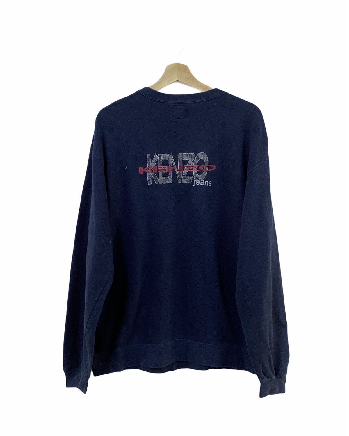 Vtg Kenzo Jeans Sweatshirt crewneck Pullover