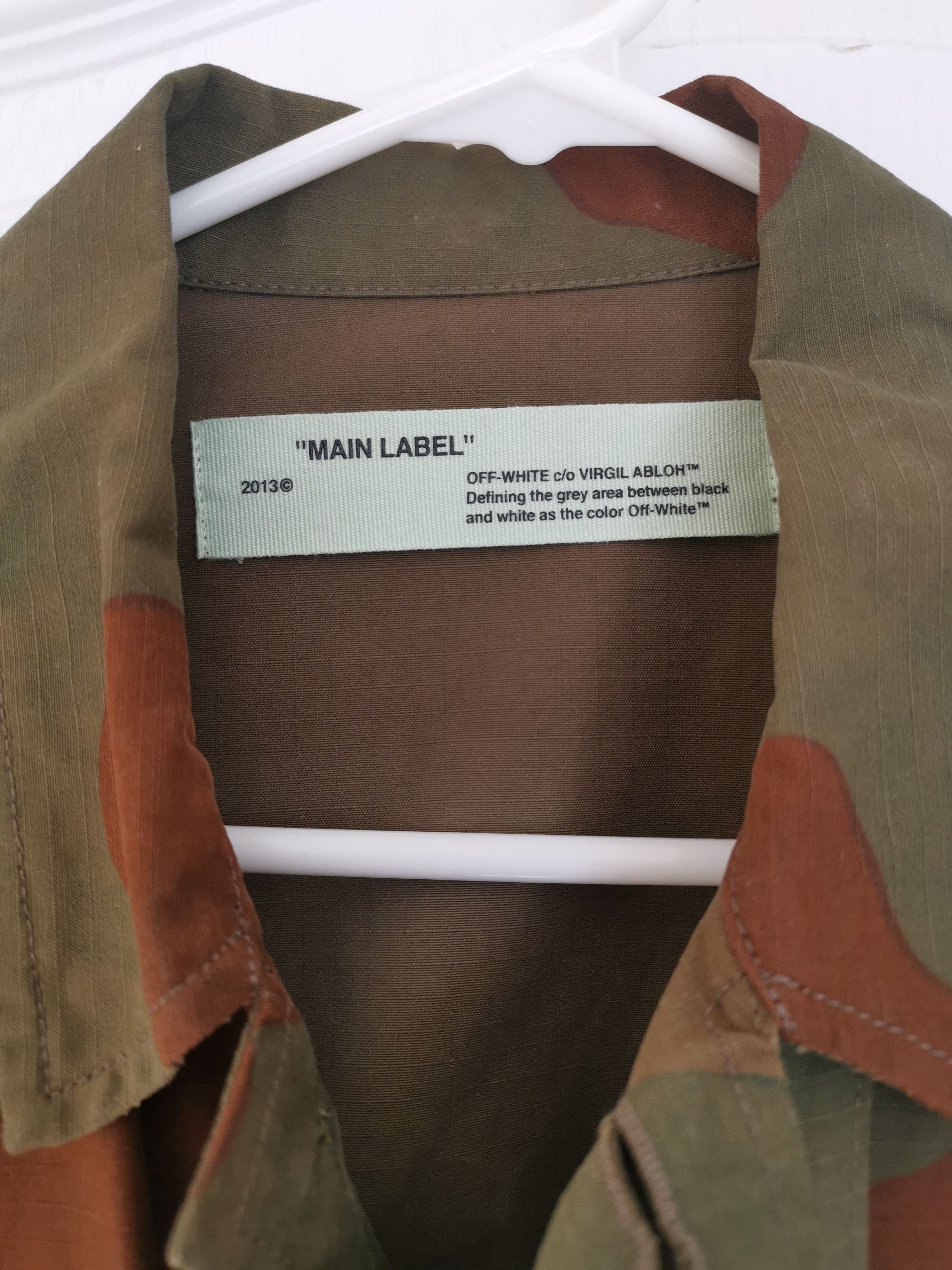 Off-White Off-White Camo Field jacket xs Size US XS / EU 42 / 0 - 2 Thumbnail