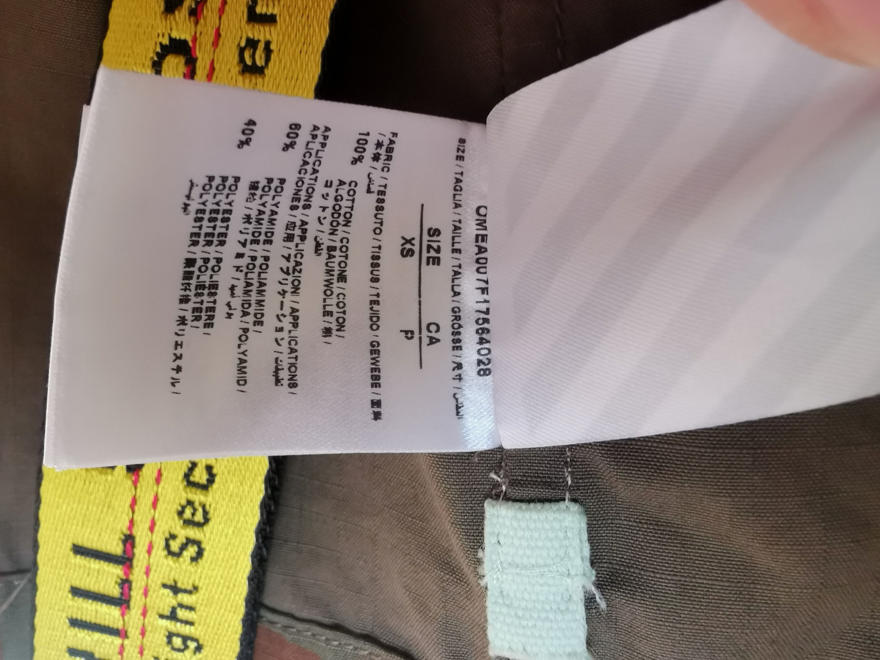 Off-White Off-White Camo Field jacket xs Size US XS / EU 42 / 0 - 9 Thumbnail