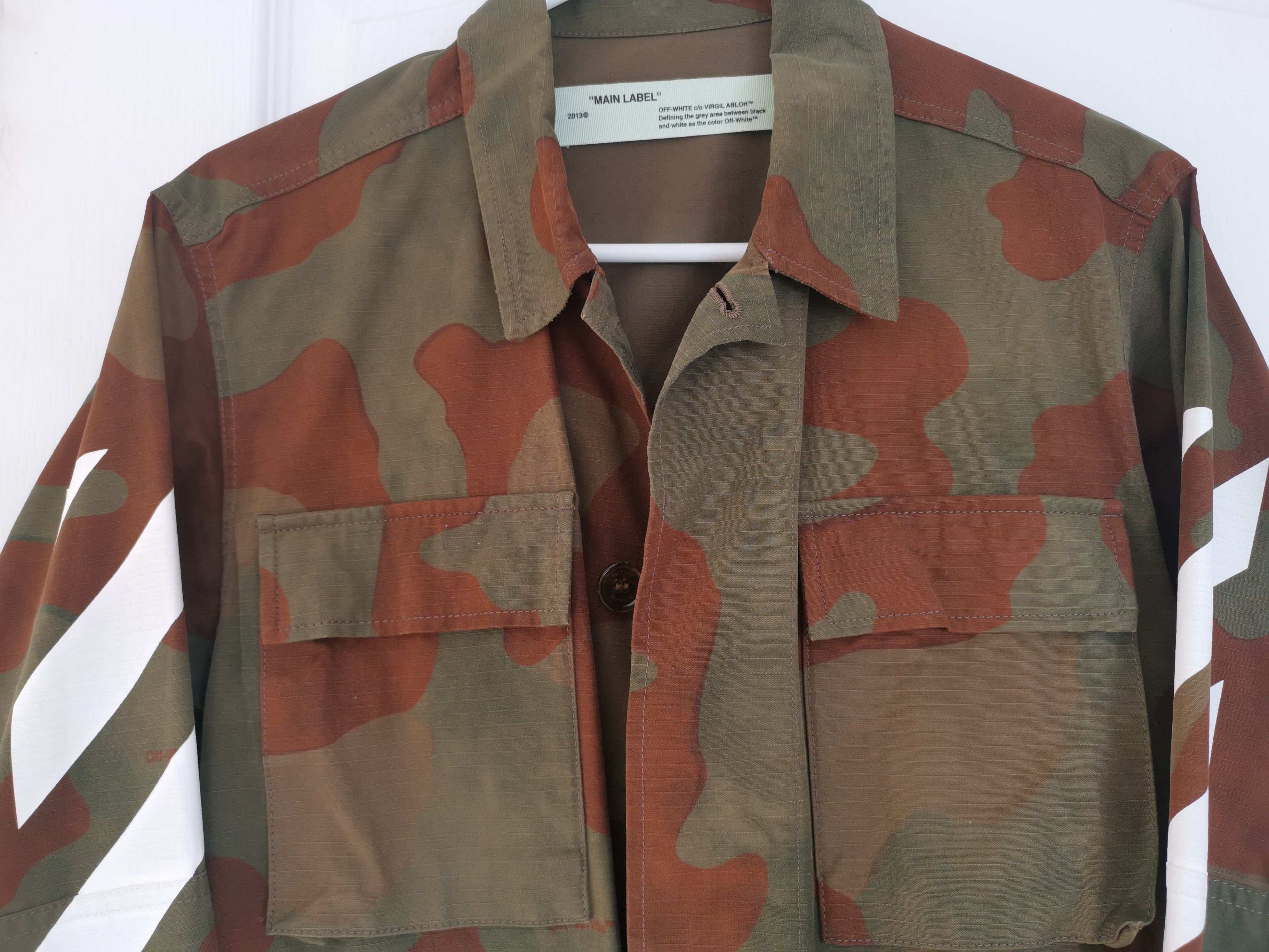 Off-White Off-White Camo Field jacket xs Size US XS / EU 42 / 0 - 3 Thumbnail
