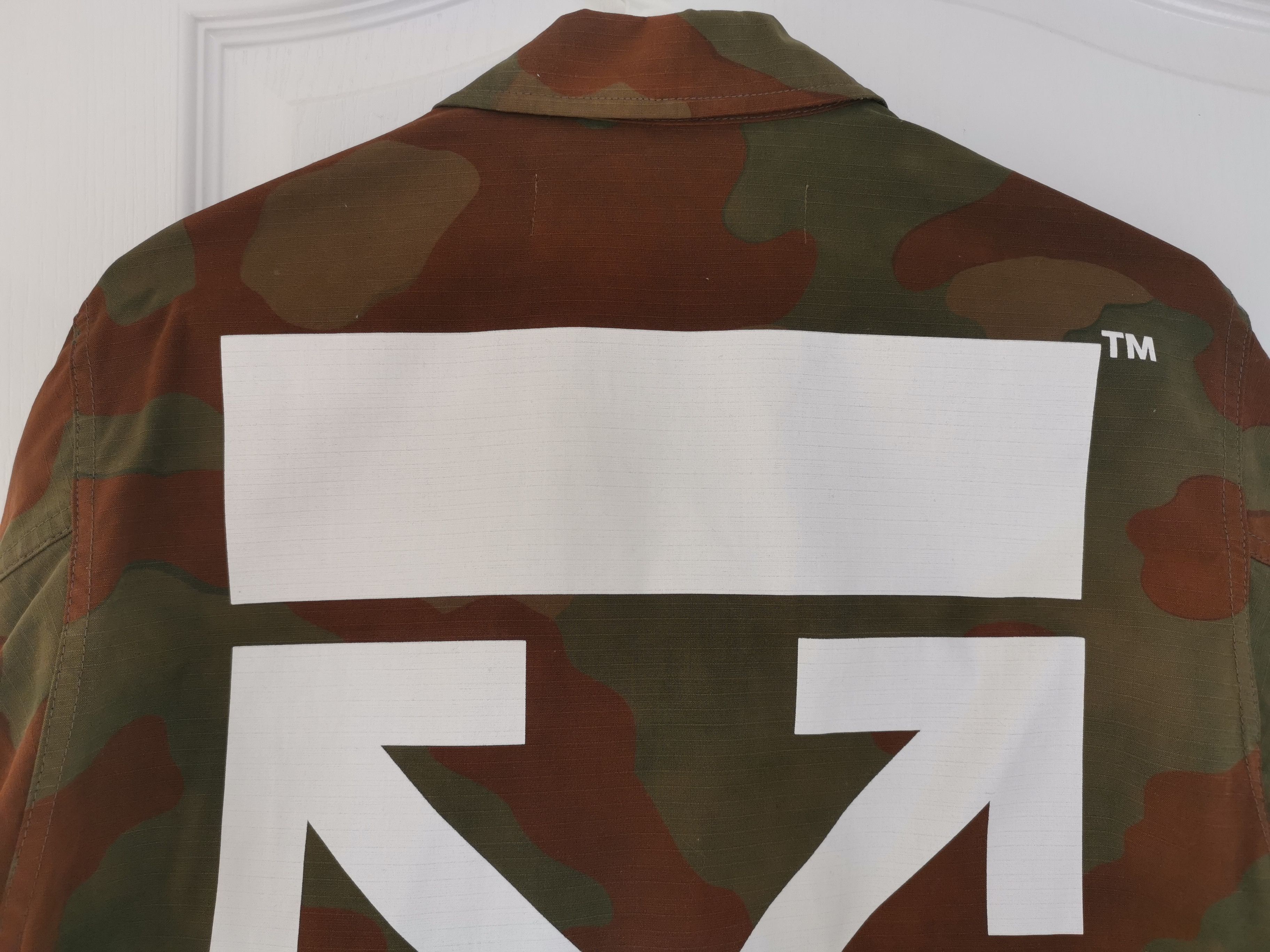 Off-White Off-White Camo Field jacket xs Size US XS / EU 42 / 0 - 14 Thumbnail