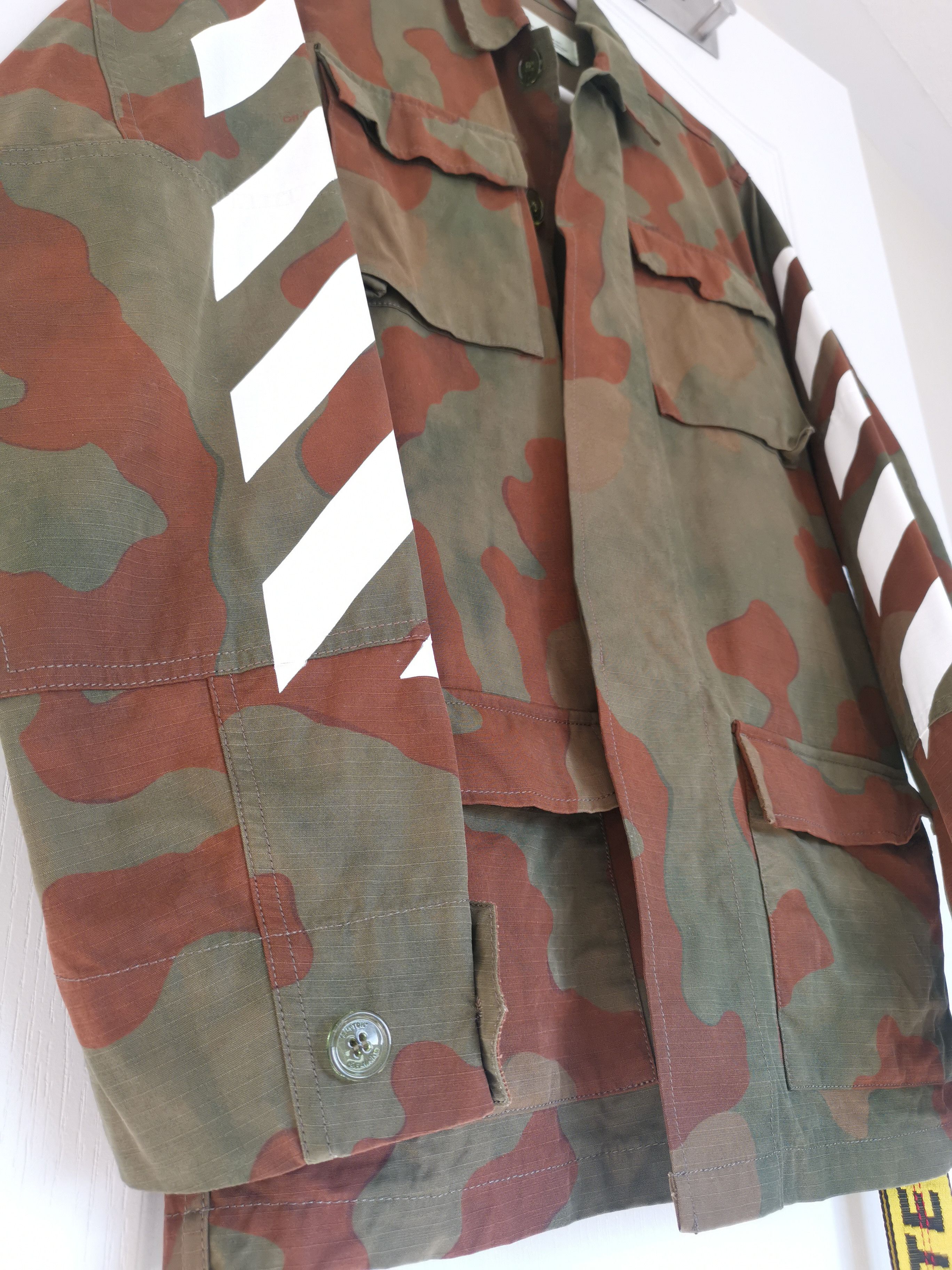 Off-White Off-White Camo Field jacket xs Size US XS / EU 42 / 0 - 7 Thumbnail