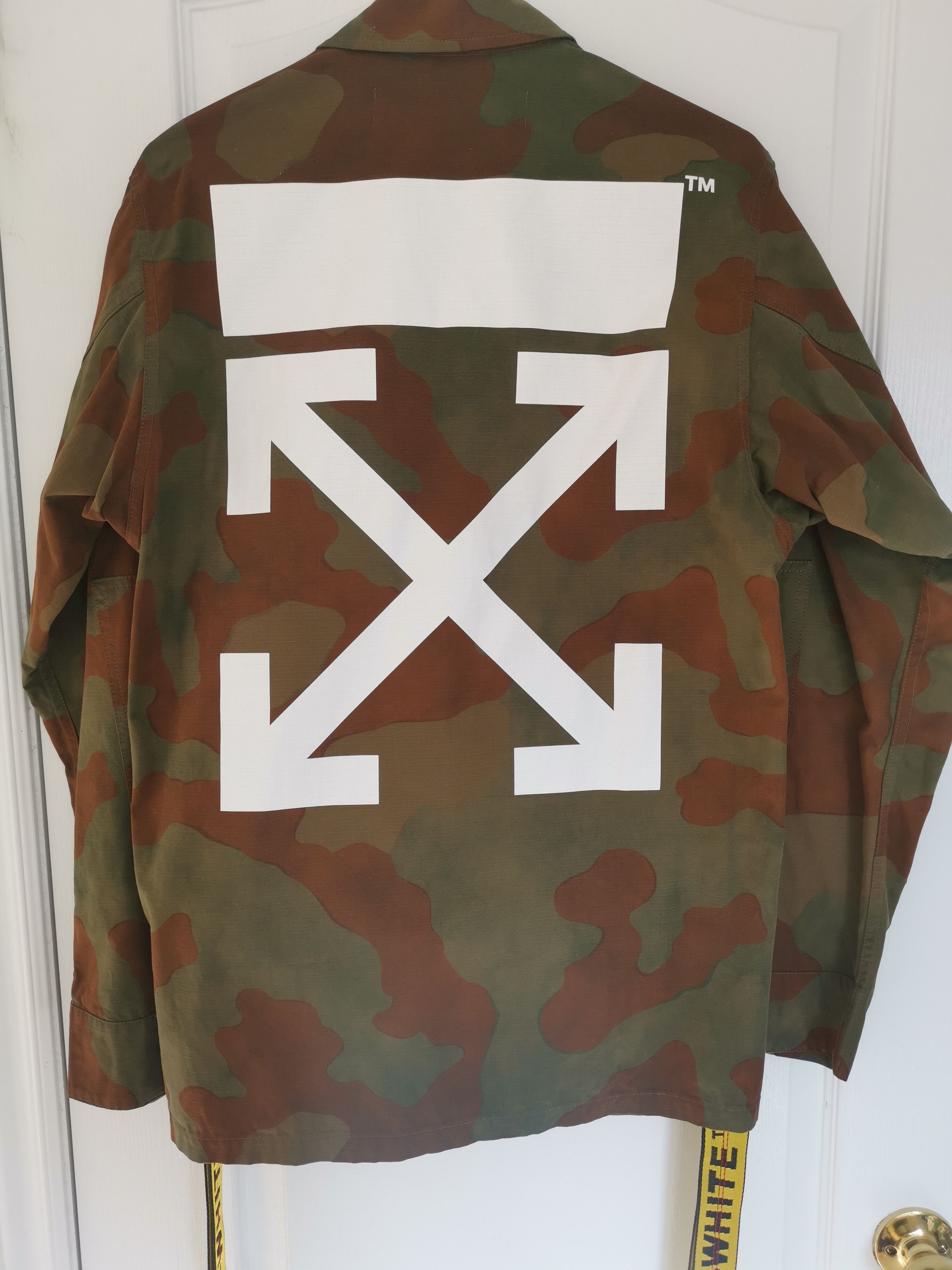 Off-White Off-White Camo Field jacket xs Size US XS / EU 42 / 0 - 13 Thumbnail