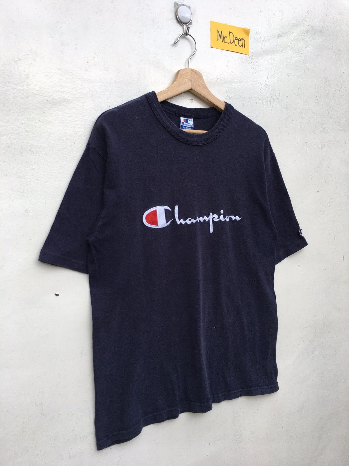 Champion Vintage Champion Spellout Big Logo Tshirt Size US M / EU 48-50 / 2 - 3 Thumbnail