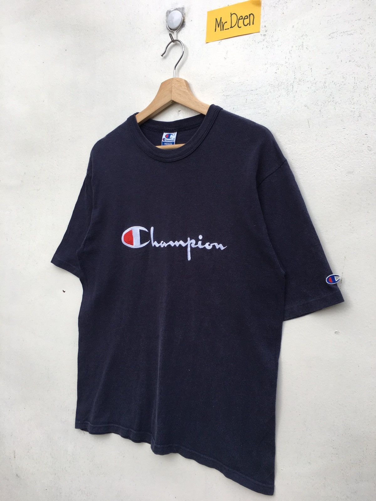 Champion Vintage Champion Spellout Big Logo Tshirt Size US M / EU 48-50 / 2 - 4 Thumbnail