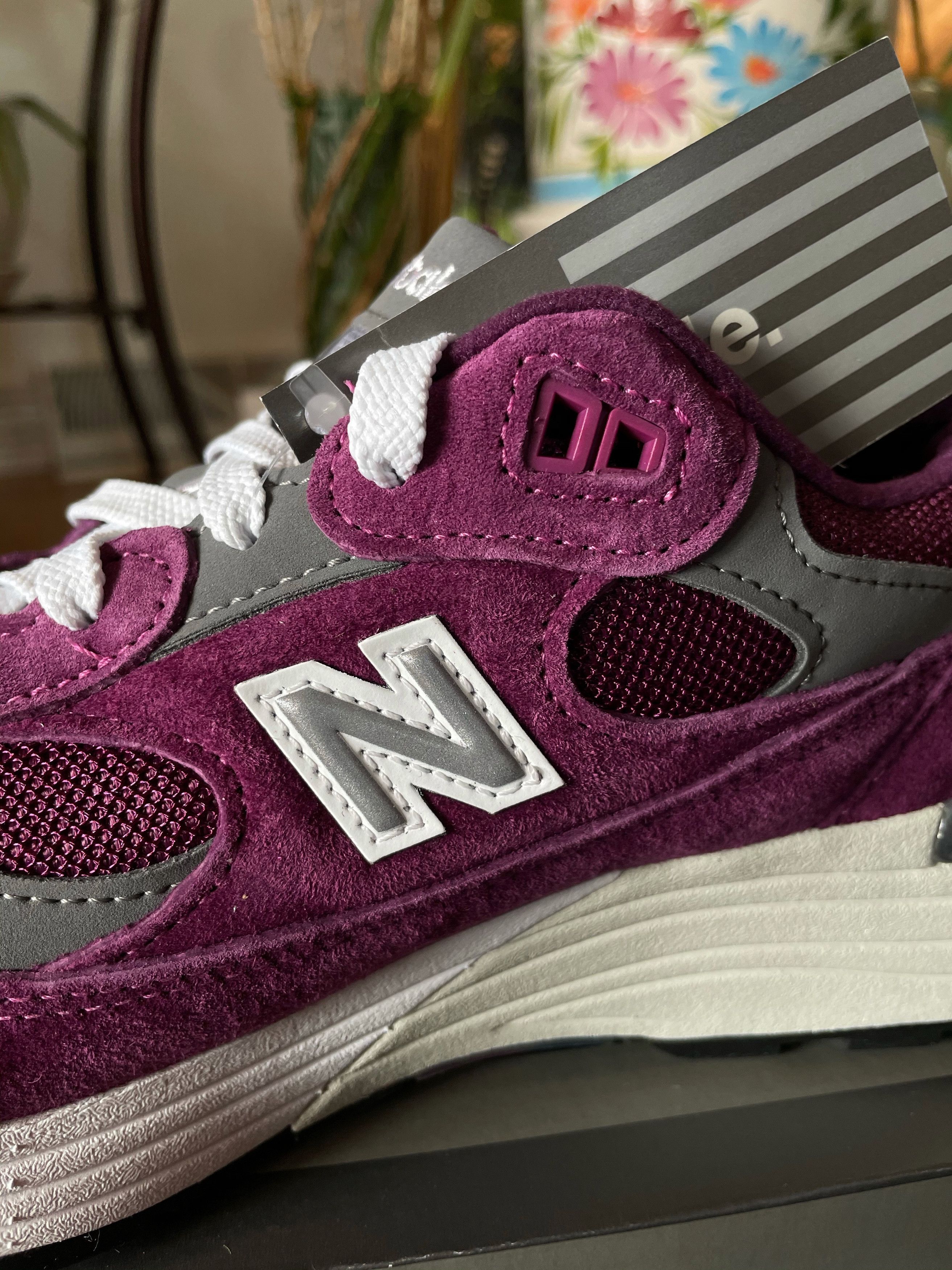 New Balance 992 BA XLD Purple Grey Made in USA Size US 8 / EU 41 - 8 Thumbnail