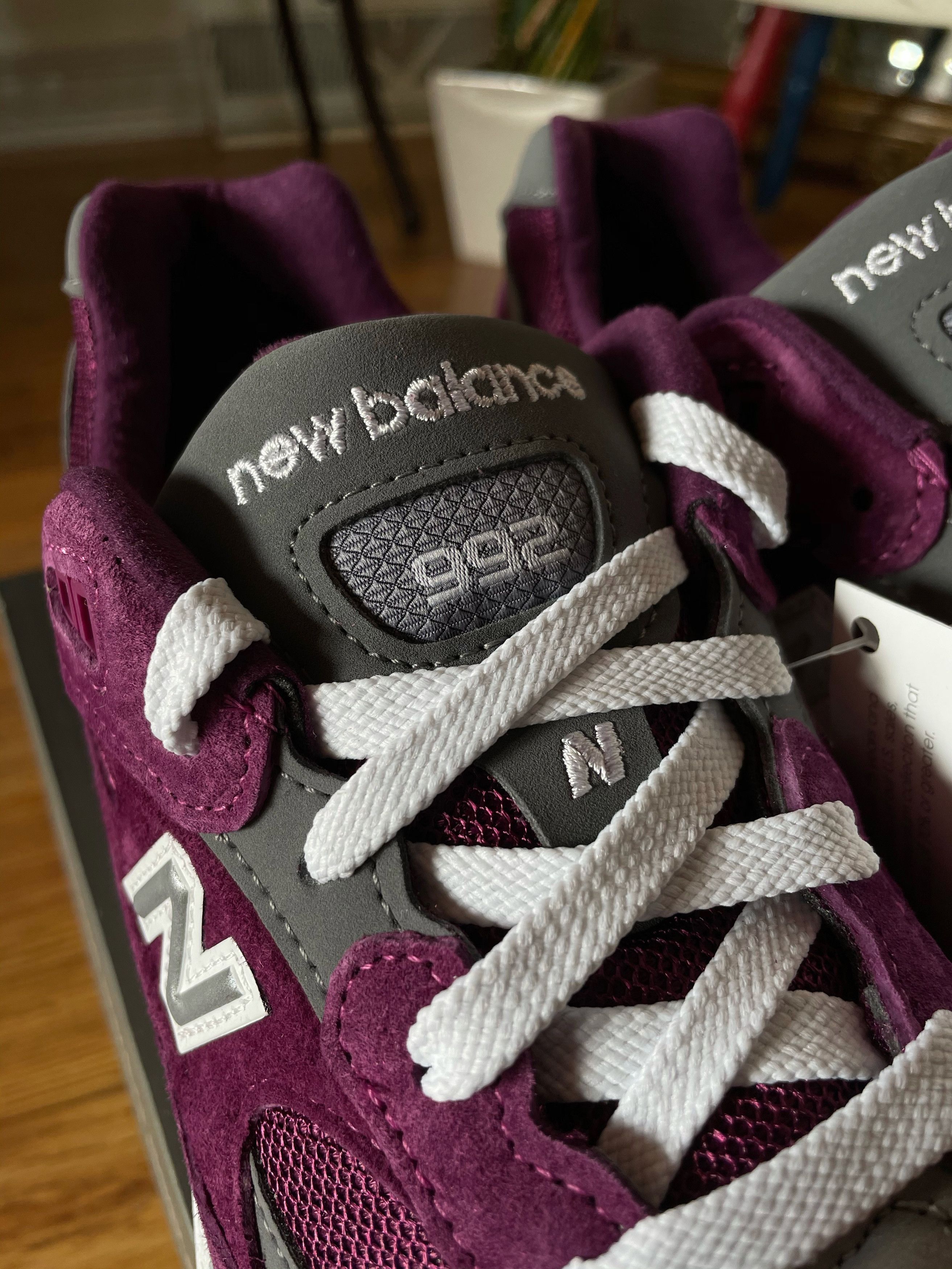 New Balance 992 BA XLD Purple Grey Made in USA Size US 8 / EU 41 - 10 Thumbnail