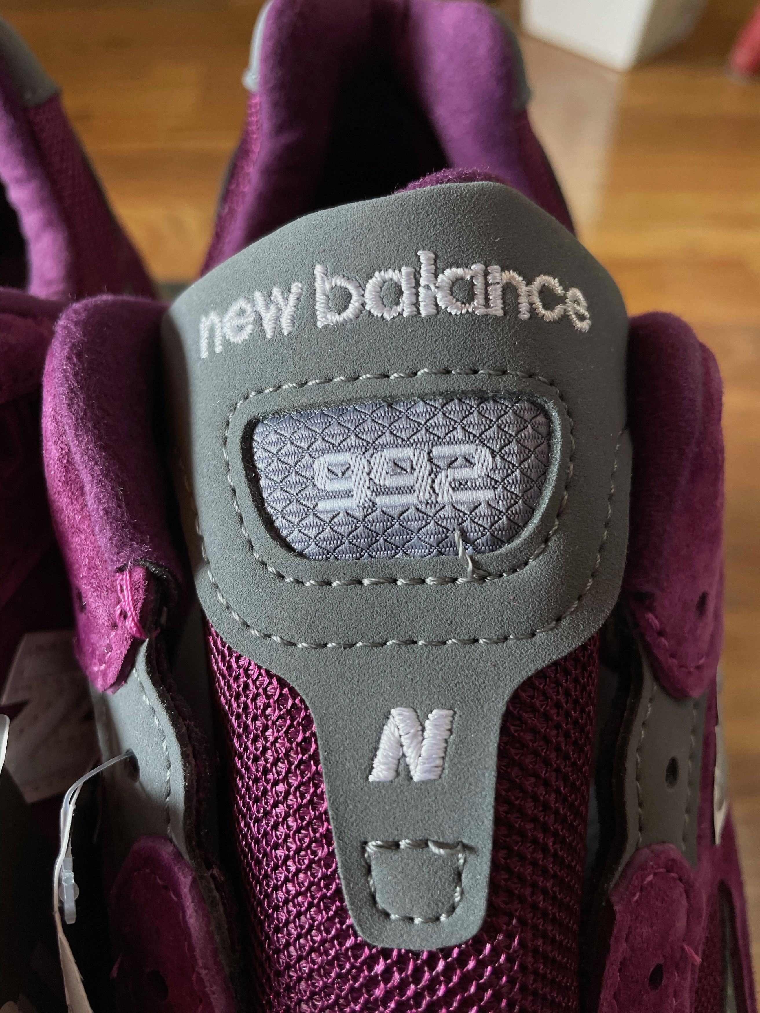 New Balance 992 BA XLD Purple Grey Made in USA Size US 8 / EU 41 - 11 Thumbnail