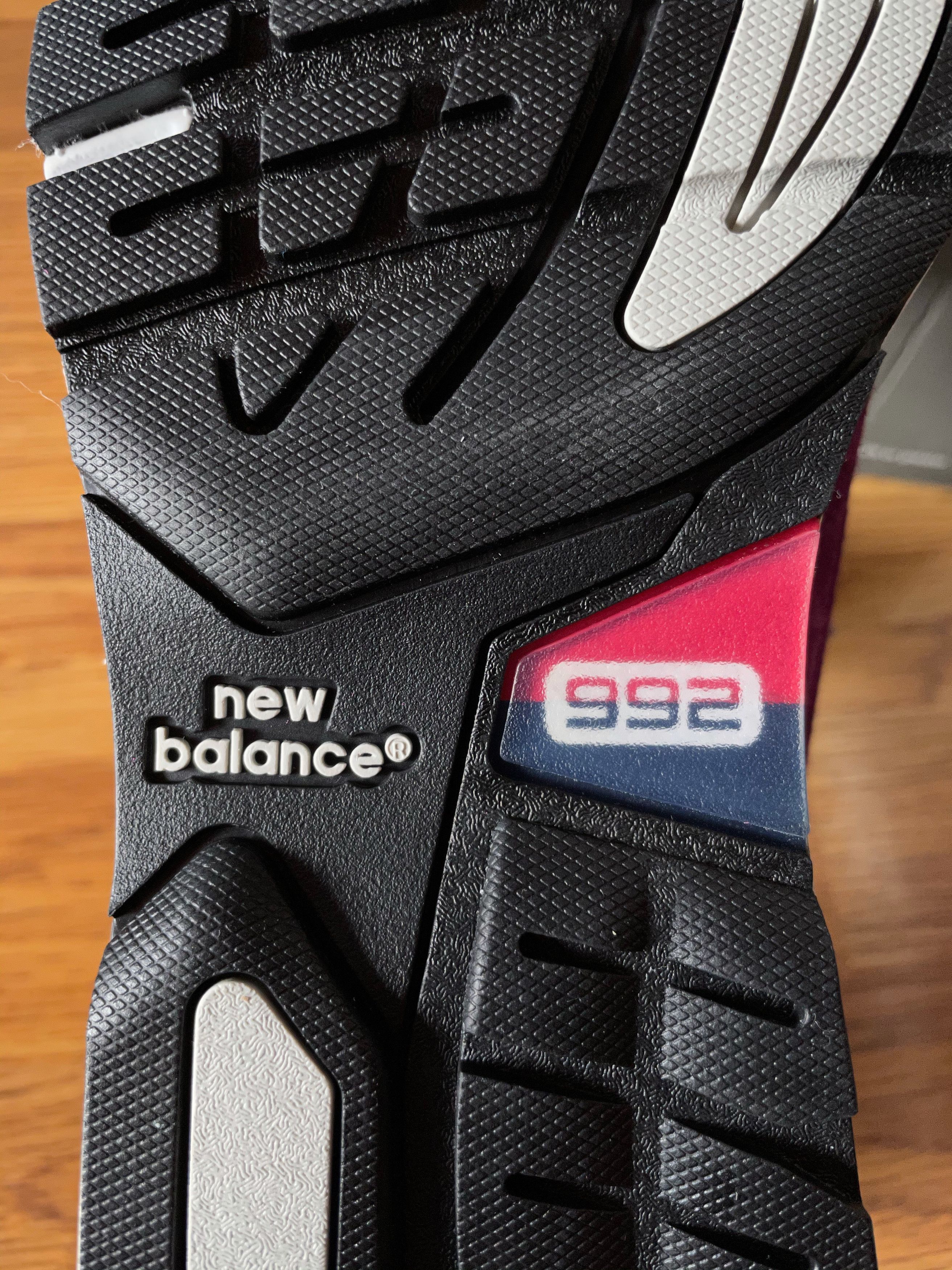 New Balance 992 BA XLD Purple Grey Made in USA Size US 8 / EU 41 - 13 Thumbnail