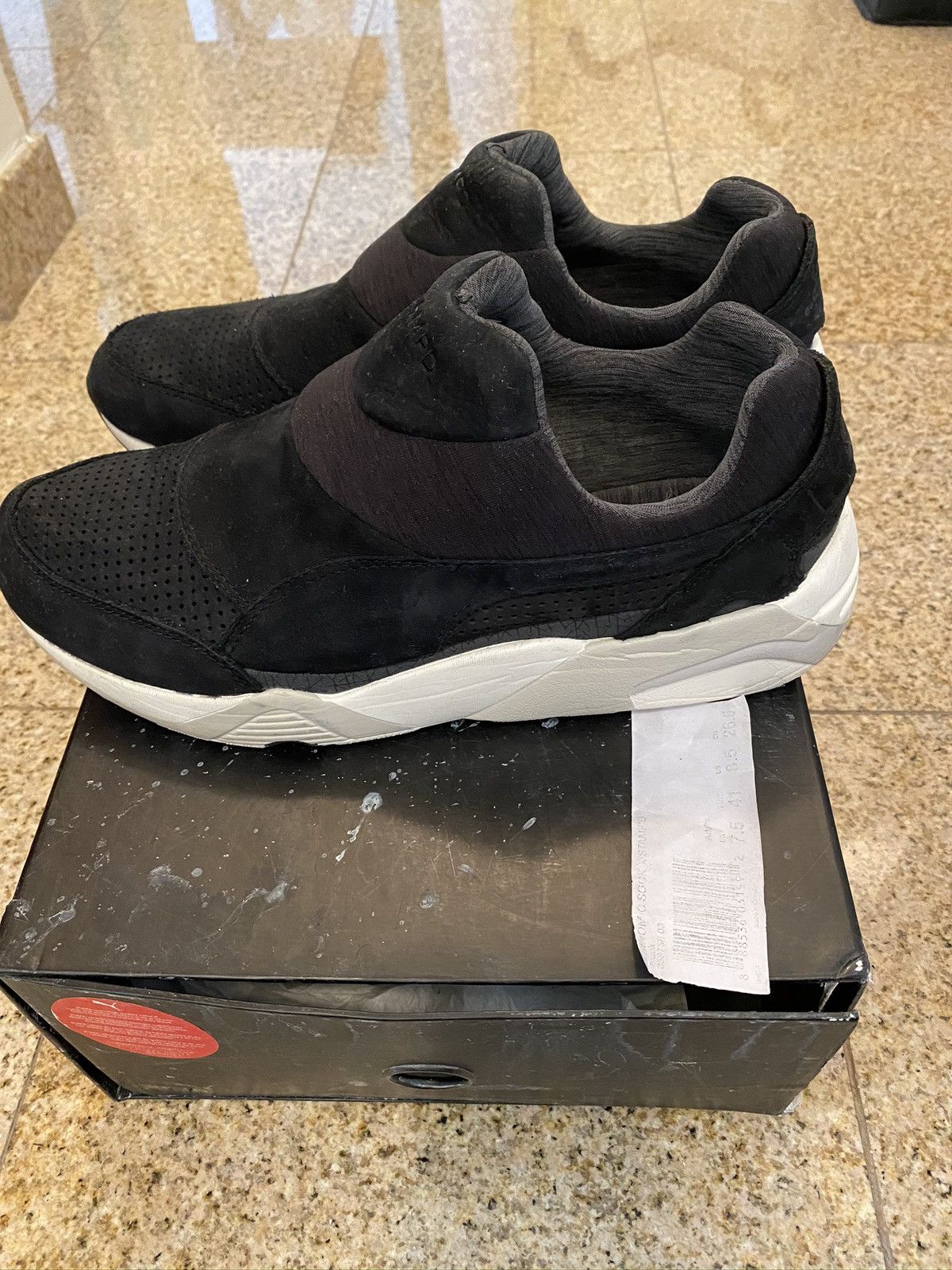 Puma Stampd x Puma Trinomic Sock ‘Black’ Size 8.5 Size US 8.5 / EU 41-42 - 5 Thumbnail
