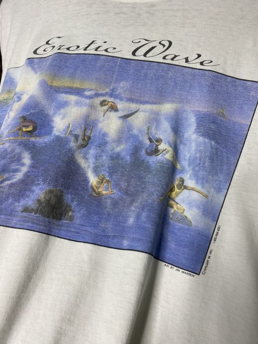 Vintage 1991 Erotic Wave Jim Warren Art T-shirt | Grailed