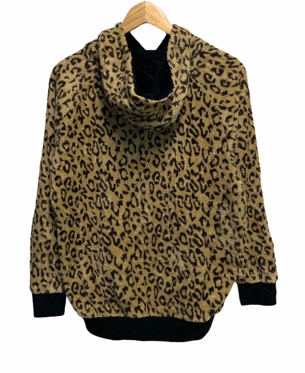 NFL × New York Yankees 🔥New York Yankees Fleece Leopard Printed Hoodie Sweaters Size US M / EU 48-50 / 2 - 3 Thumbnail