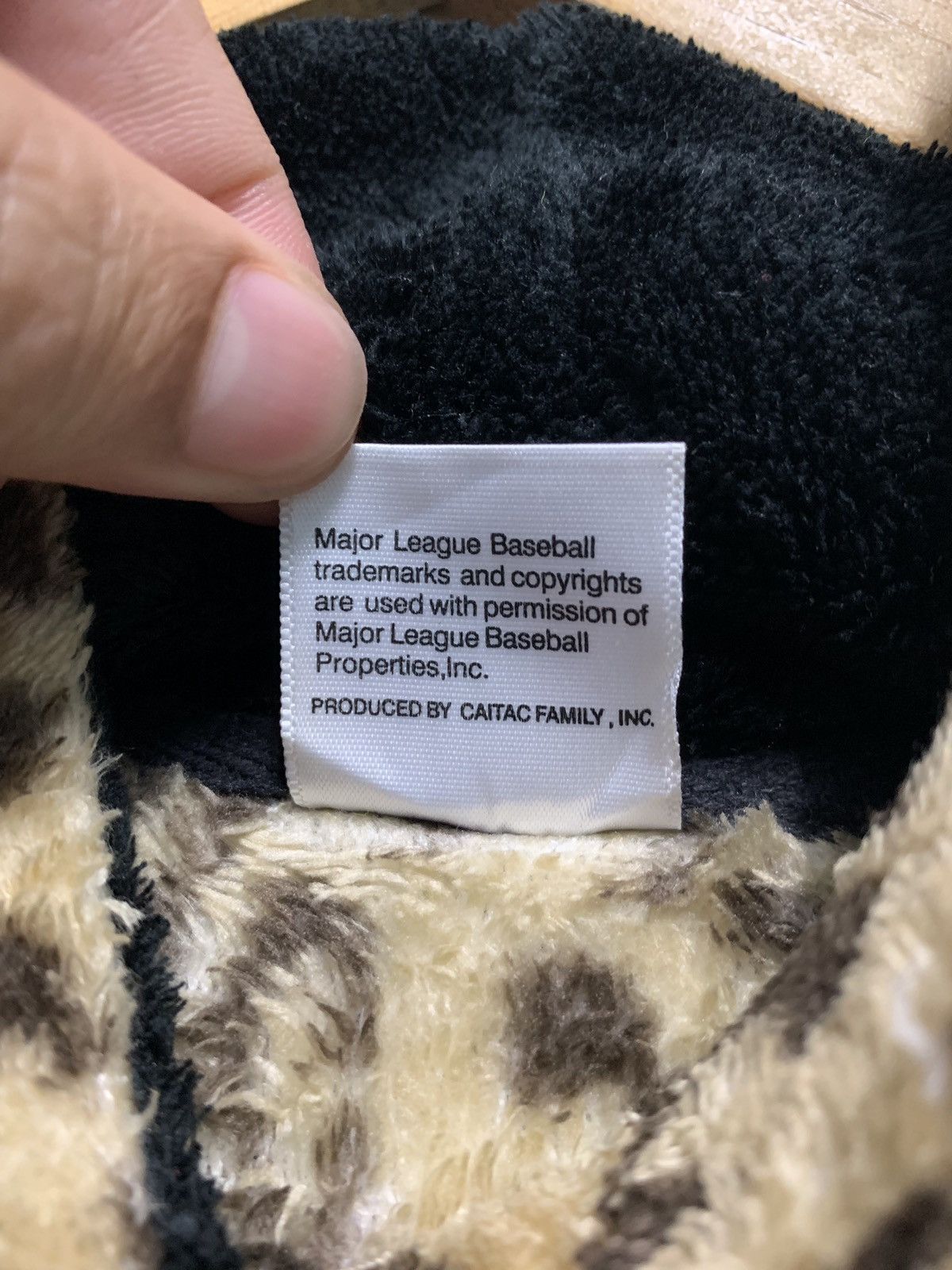NFL × New York Yankees 🔥New York Yankees Fleece Leopard Printed Hoodie Sweaters Size US M / EU 48-50 / 2 - 5 Thumbnail
