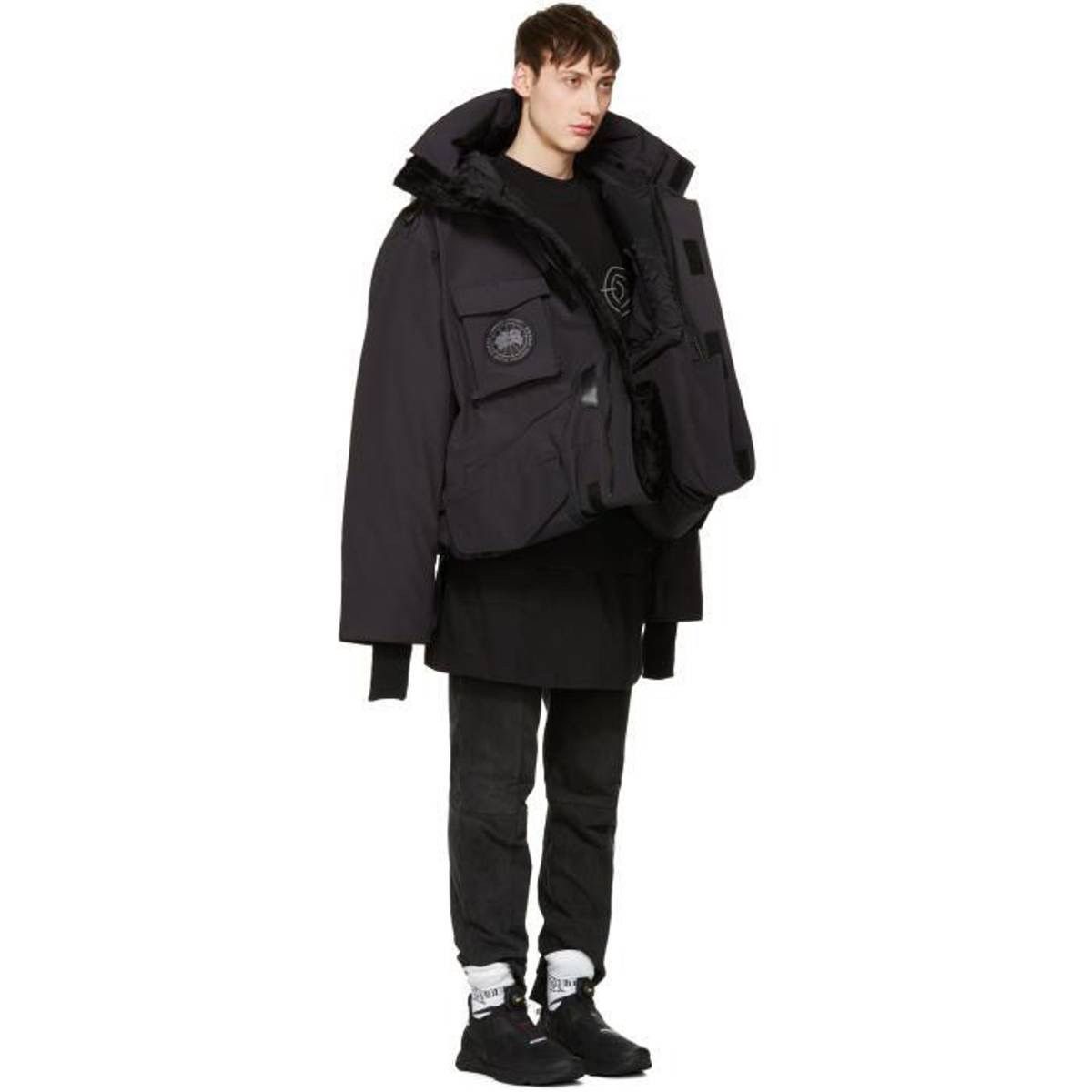 Canada goose x 2024 vetements snow mantra online