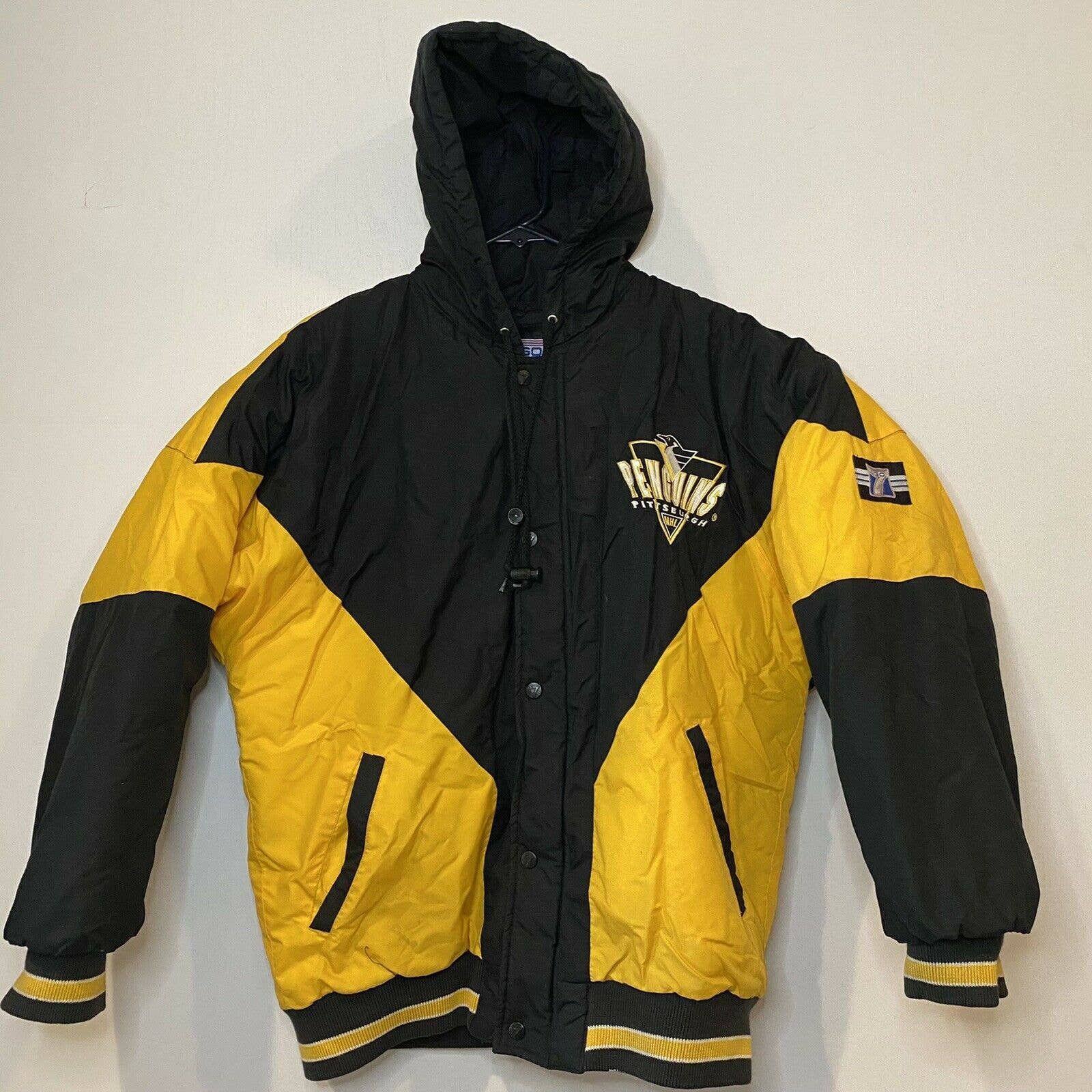 Vintage Pittsburgh Penguins Puffer Jacket Size buying M