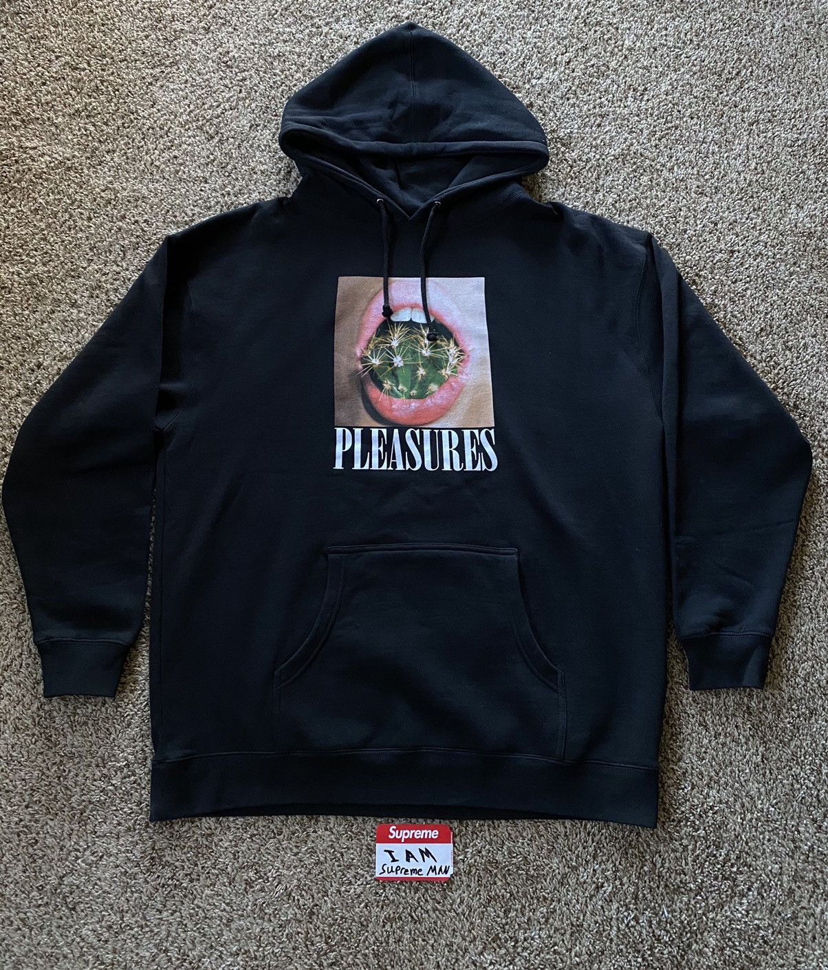 Pleasures Pleasures Prick hoodie cactus yin yang Grailed