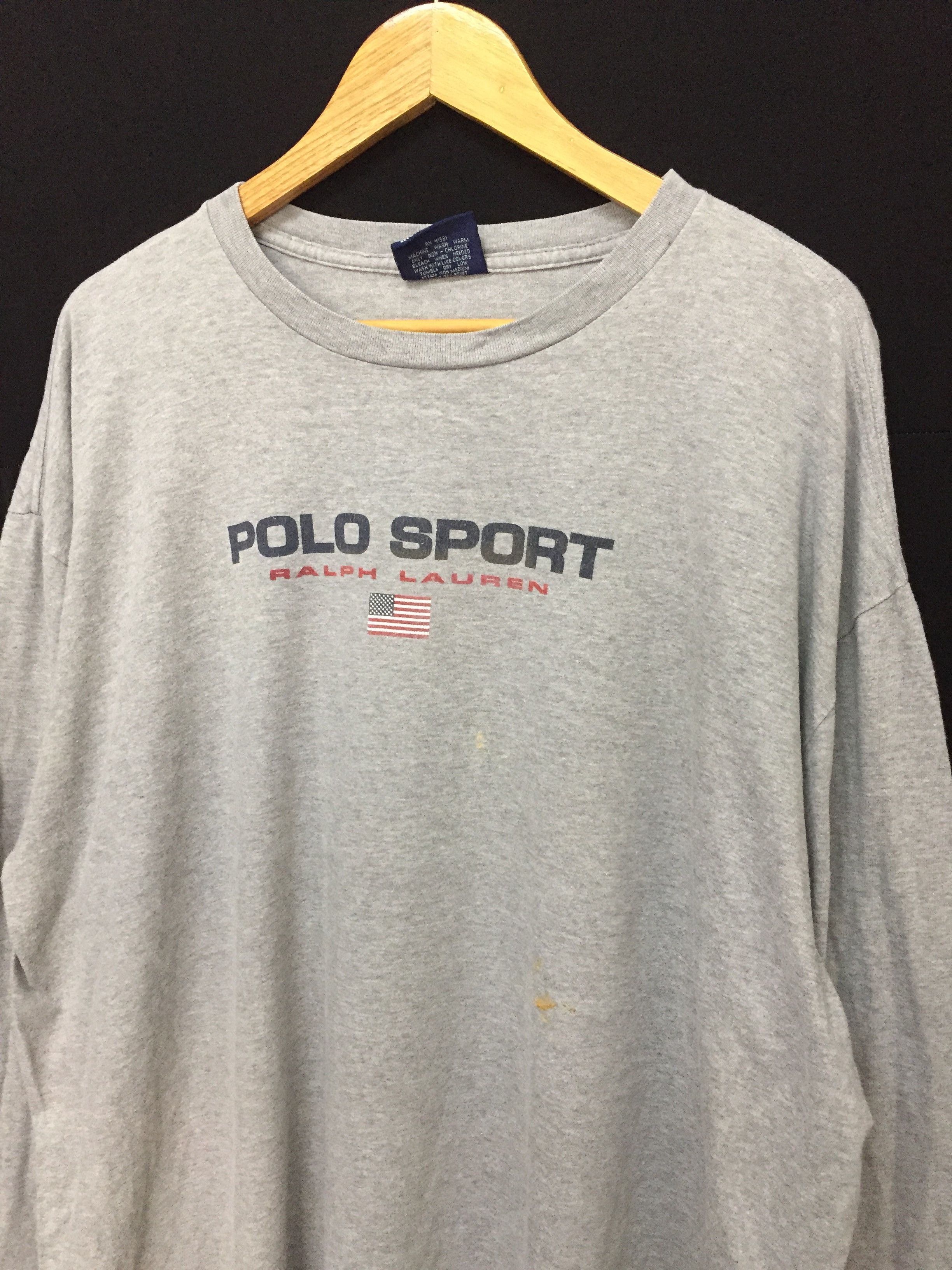 Polo Ralph Lauren 90's iconic logo POLO SPORT shirt Size US XXL / EU 58 / 5 - 1 Thumbnail