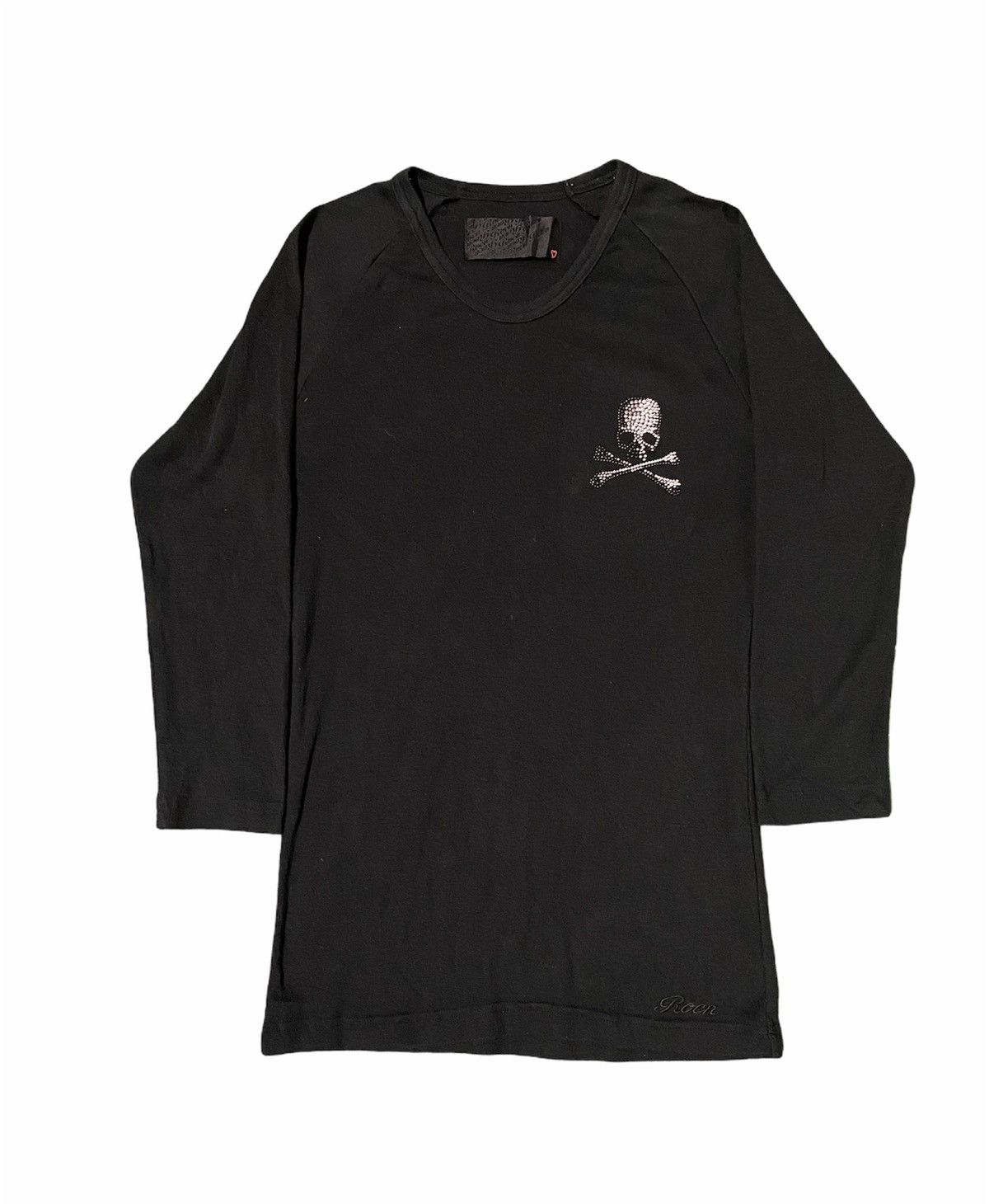 Roen long sleeve shirt 髑髏 bedrock Roen long sleeve shirt 髑髏 bedrock - メルカリ