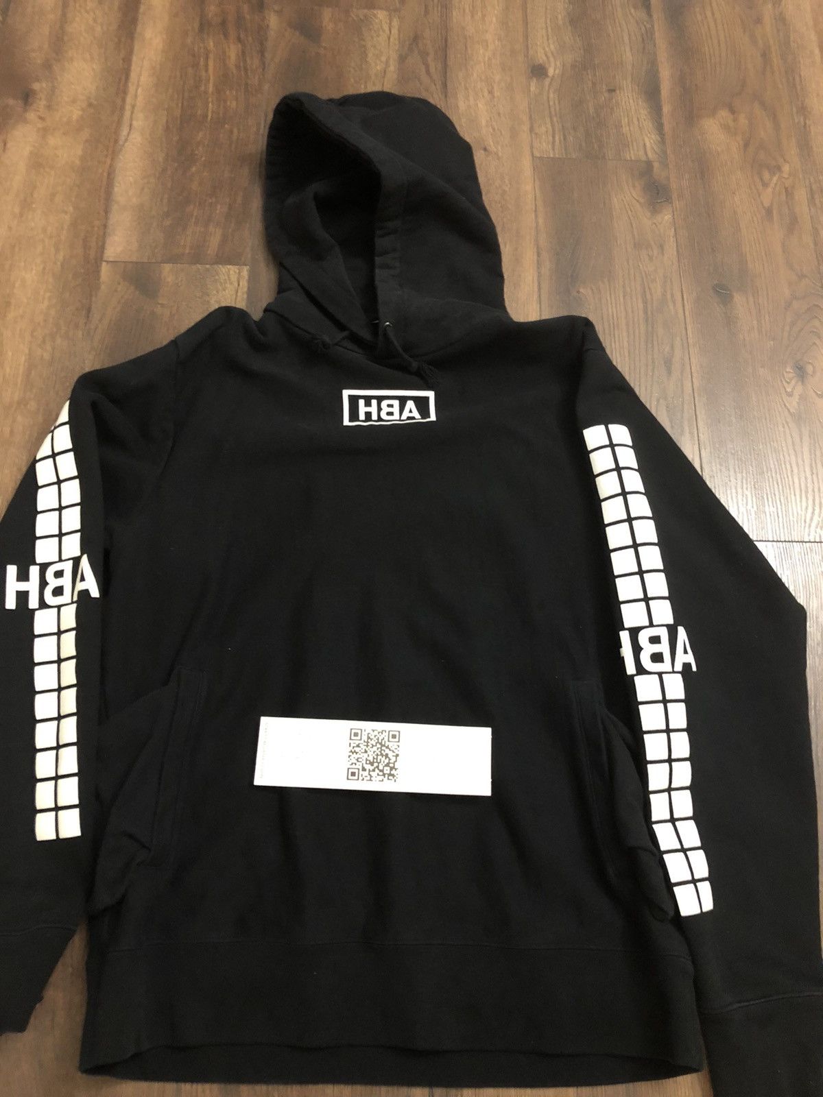 image of Hood By Air HBA Hoodie Size XL - Black, Men's