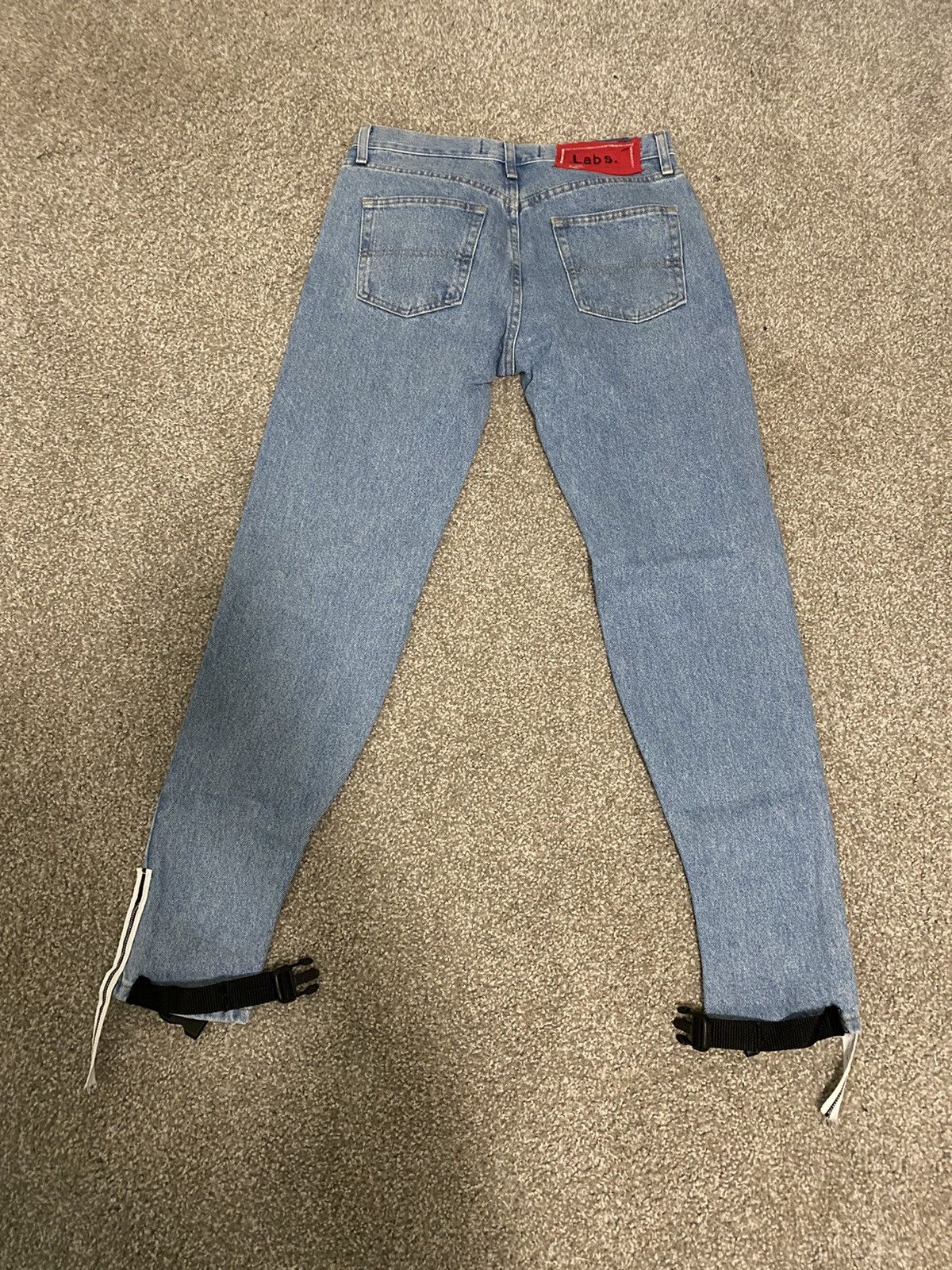 Other Santana Labs Custom Made Distressed Denim Jeans Size 31 Size US 31 - 4 Thumbnail