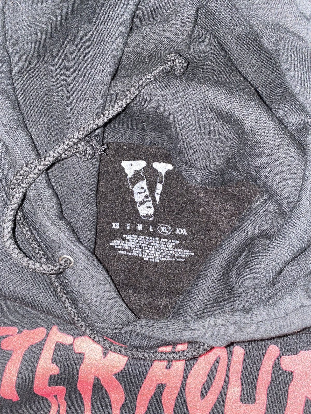 Vlone After Hours Blood Drip Hoodie Size US XL / EU 56 / 4 - 3 Thumbnail