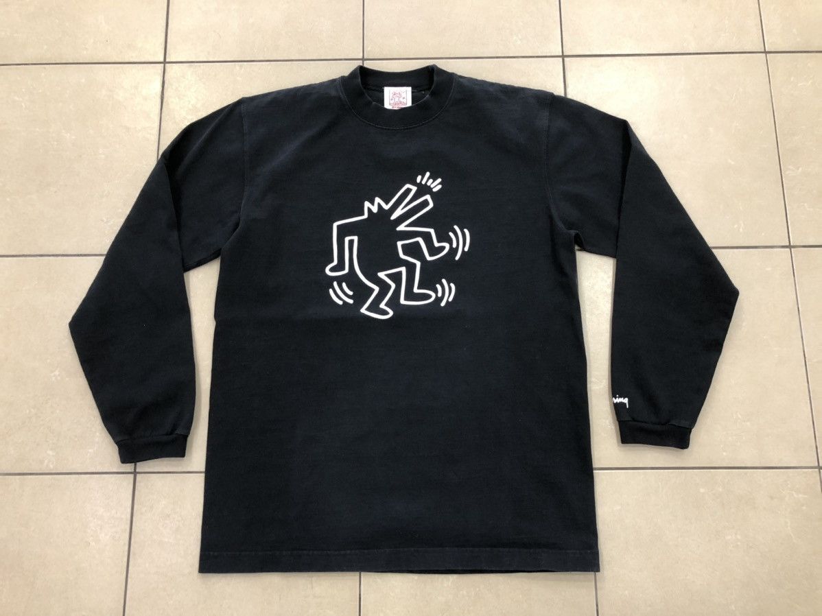 Keith Haring Keith Haring Art made in usa ls t shirt Size US M / EU 48-50 / 2 - 1 Thumbnail