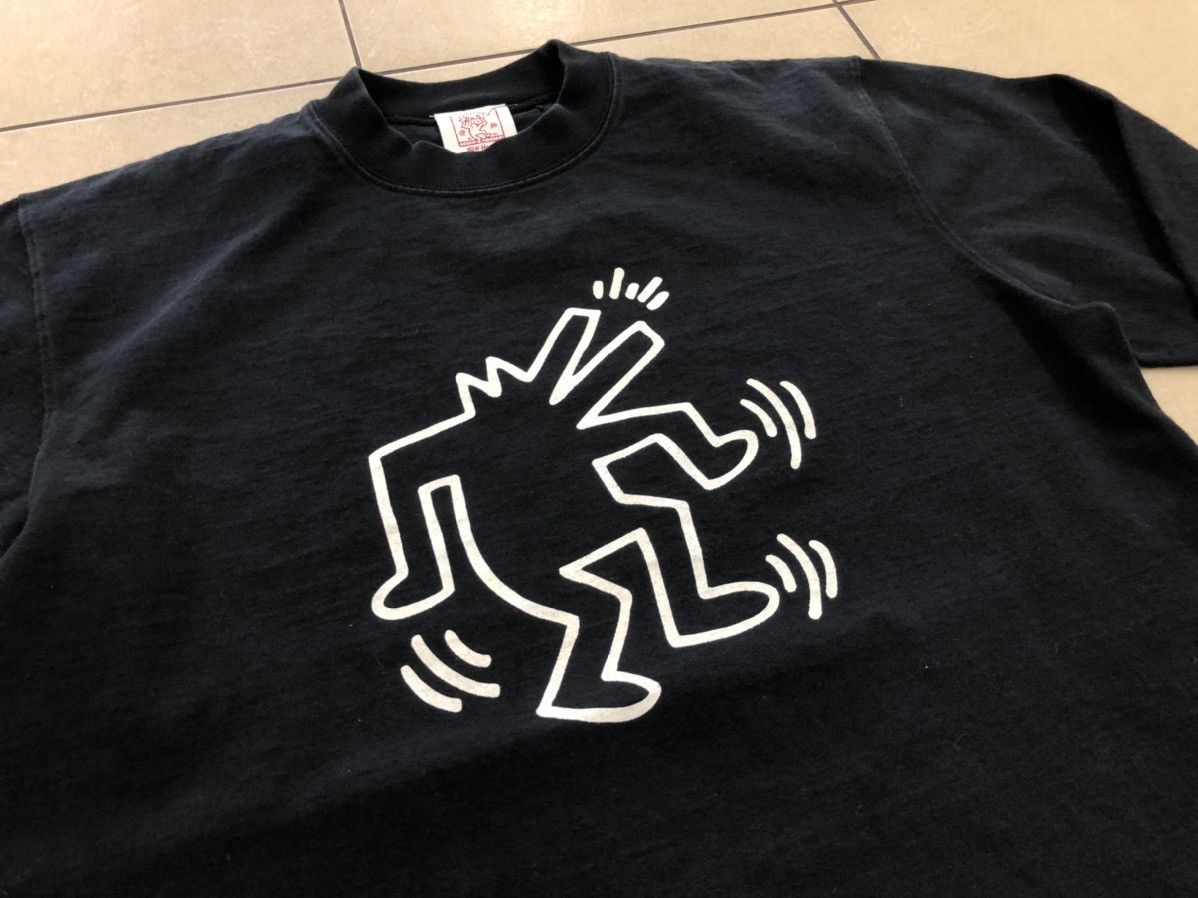 Keith Haring Keith Haring Art made in usa ls t shirt Size US M / EU 48-50 / 2 - 2 Thumbnail