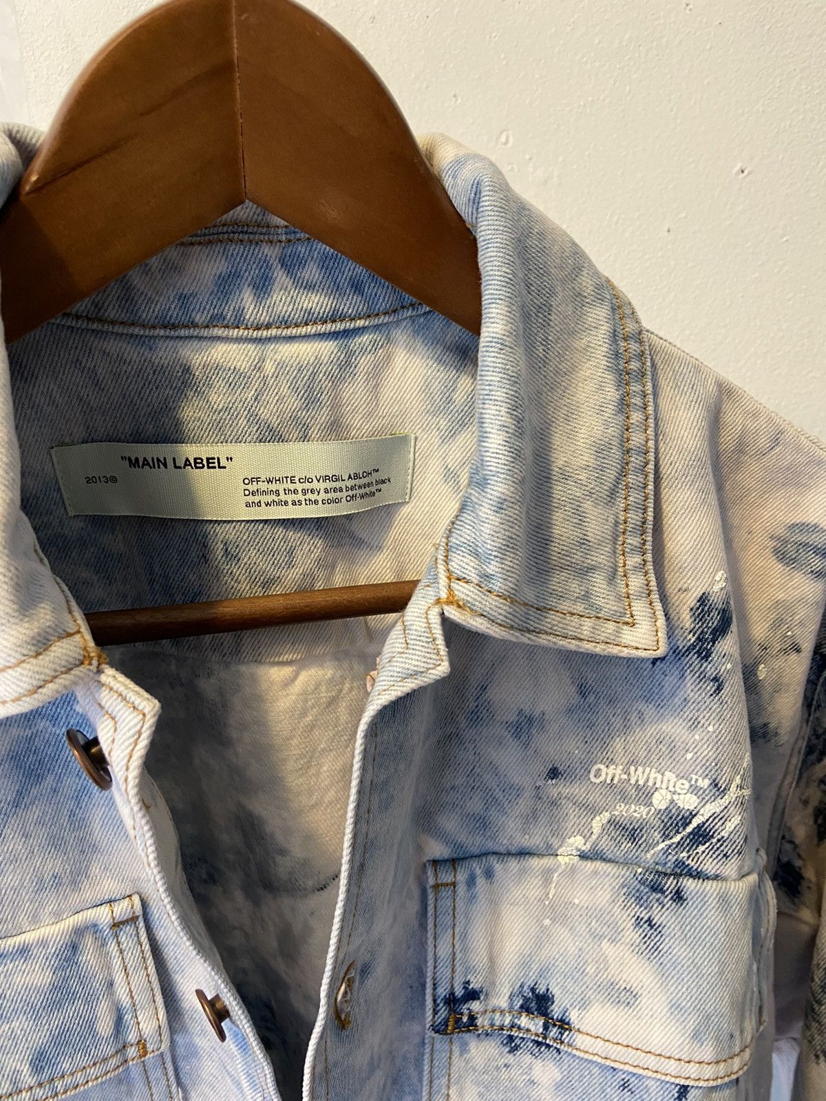 OFF-WHITE オフホワイト ARROW デニムシャツ M