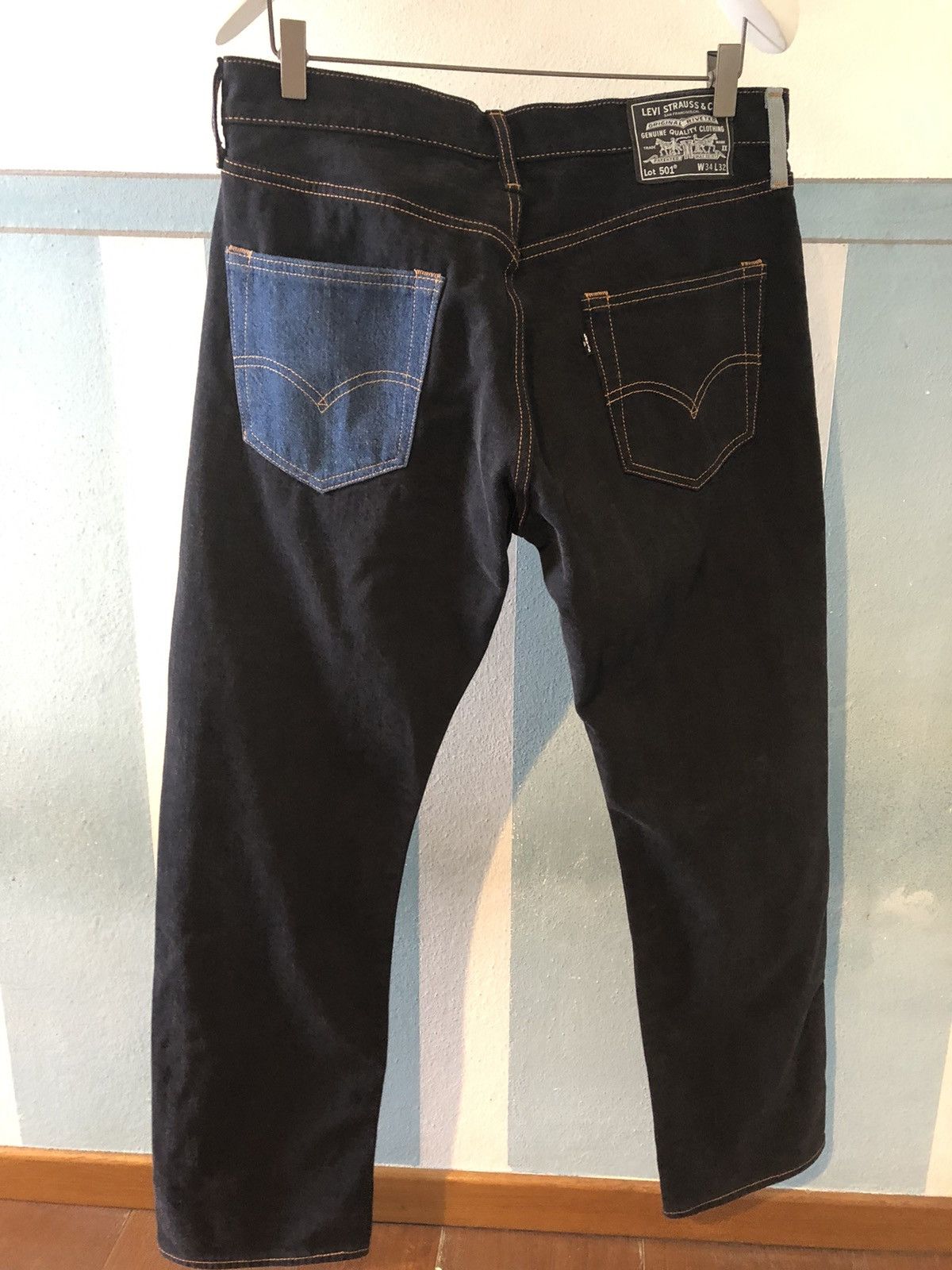 Gosha Rubchinskiy Gosha Rubchinskiy x Levi s Patchwork Denim Jeans Grailed