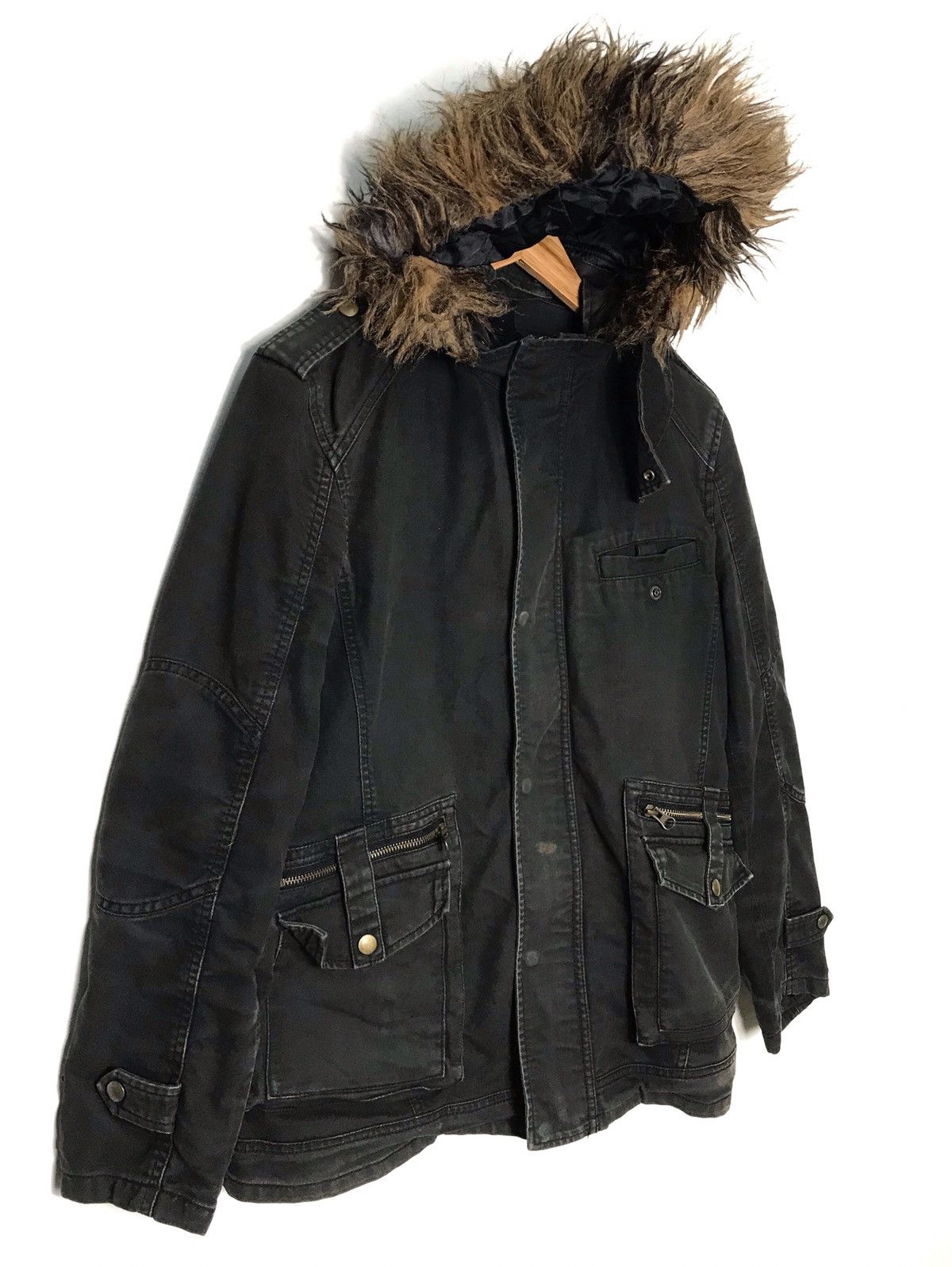 Japanese Brand PPFM Fur Jacket Size US M / EU 48-50 / 2 - 2 Thumbnail
