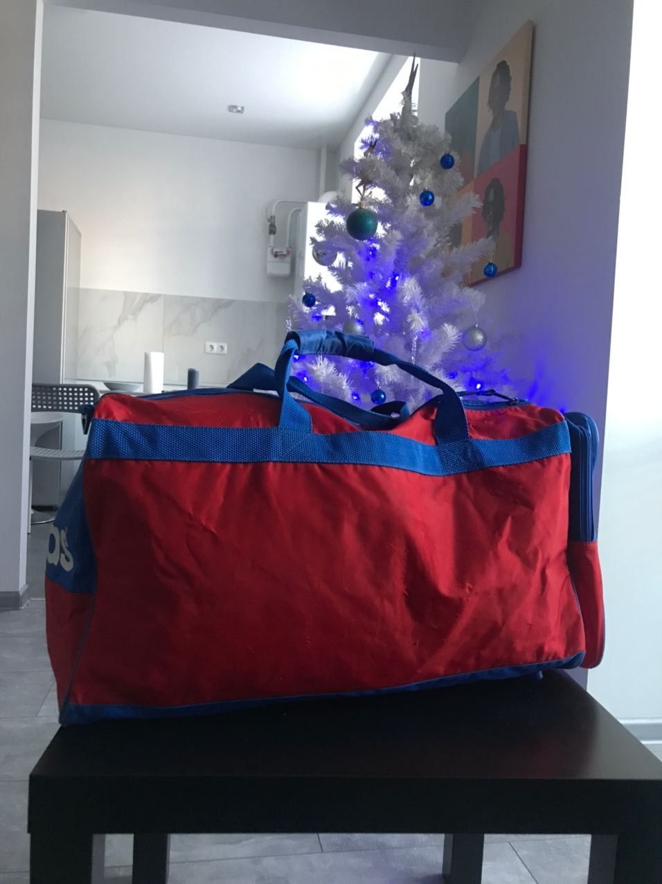 Adidas Vintage 90s Adidas Bayern Munchen big footbal bag rare Size ONE SIZE - 6 Thumbnail