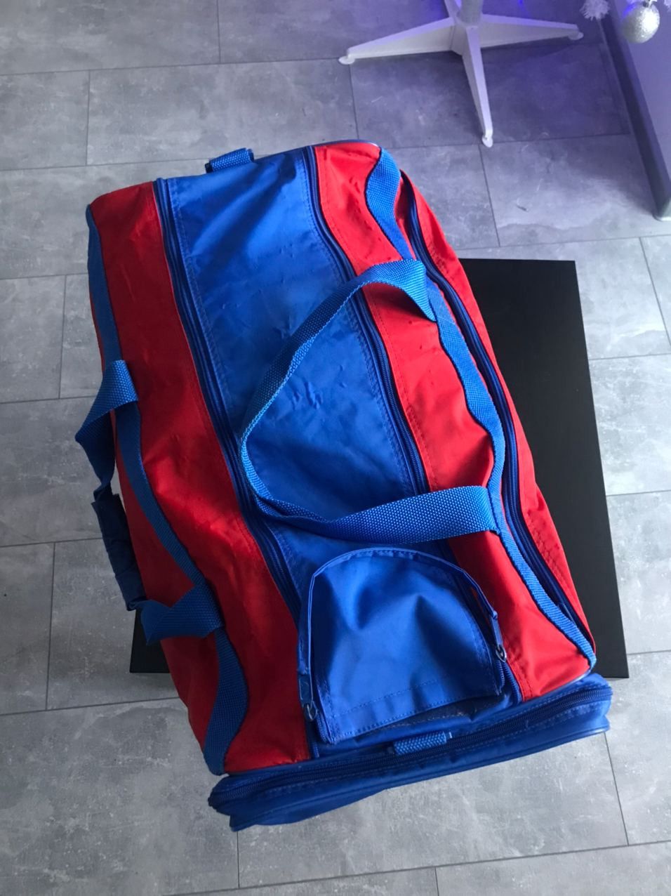 Adidas Vintage 90s Adidas Bayern Munchen big footbal bag rare Size ONE SIZE - 8 Thumbnail