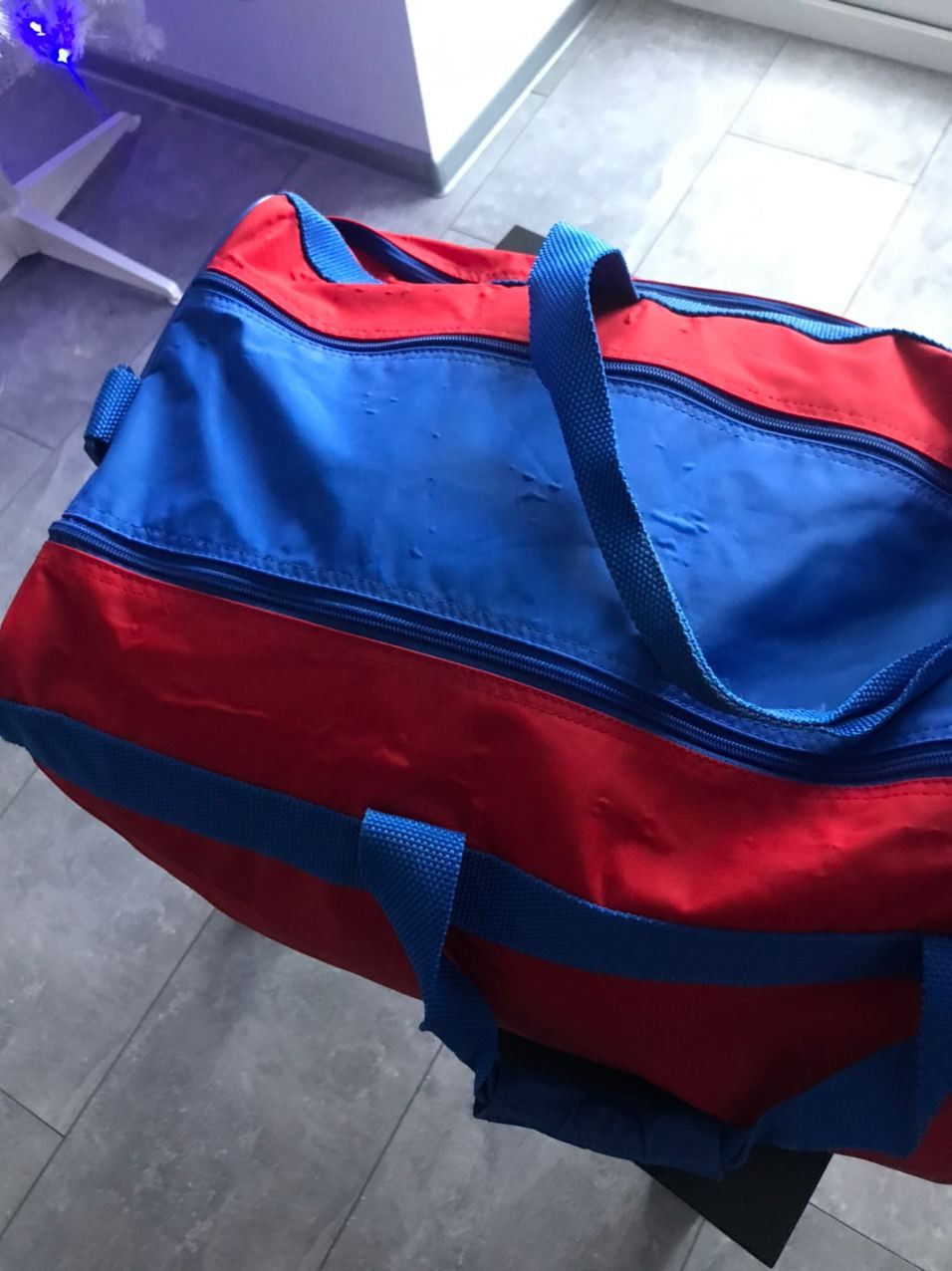 Adidas Vintage 90s Adidas Bayern Munchen big footbal bag rare Size ONE SIZE - 9 Thumbnail