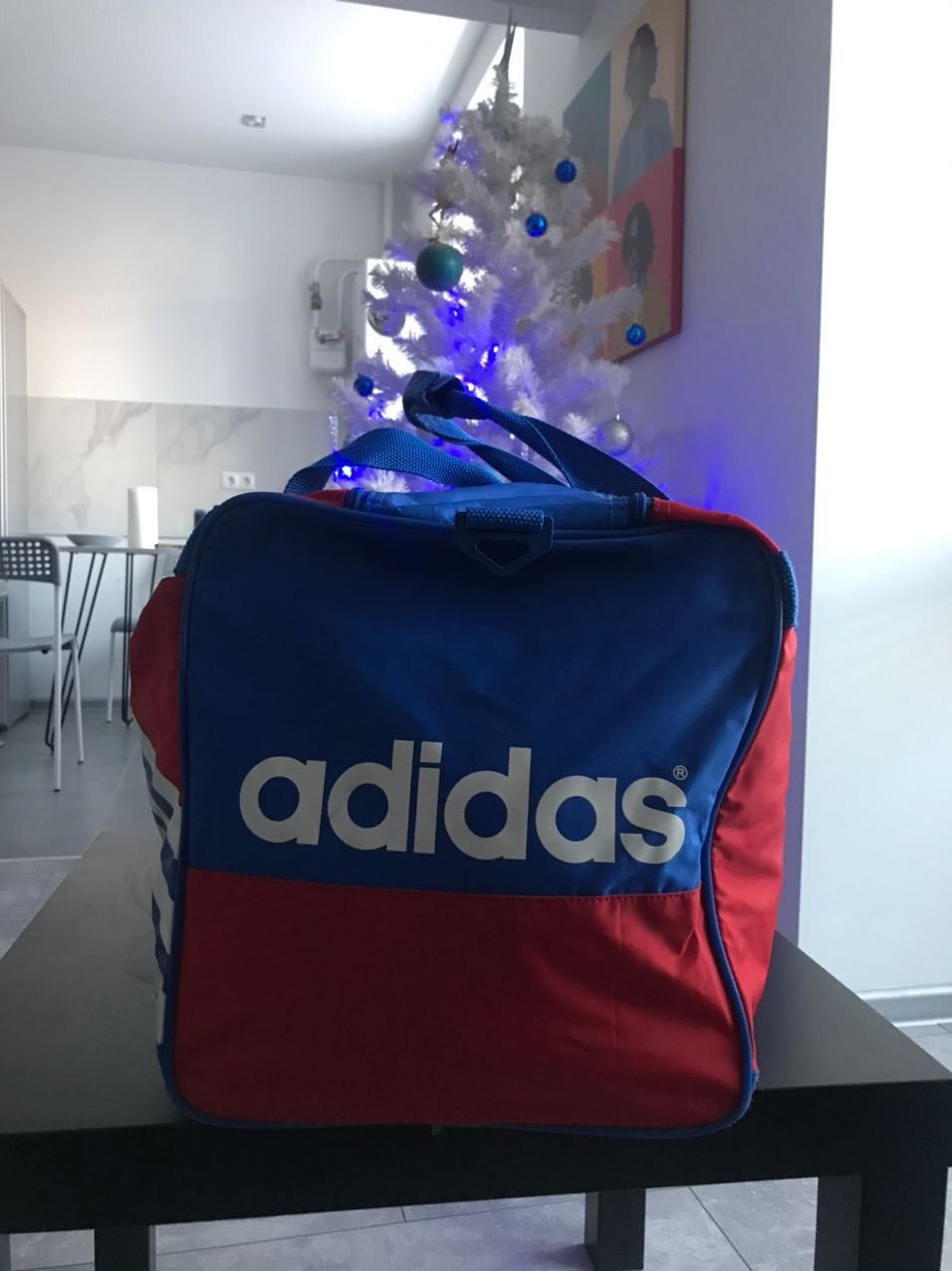 Adidas Vintage 90s Adidas Bayern Munchen big footbal bag rare Size ONE SIZE - 5 Thumbnail
