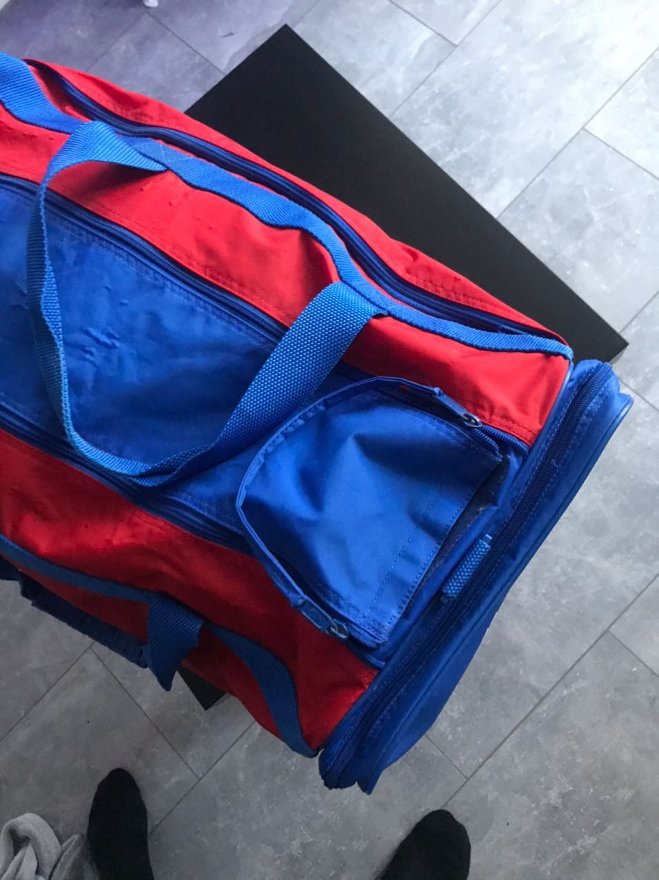 Adidas Vintage 90s Adidas Bayern Munchen big footbal bag rare Size ONE SIZE - 10 Thumbnail